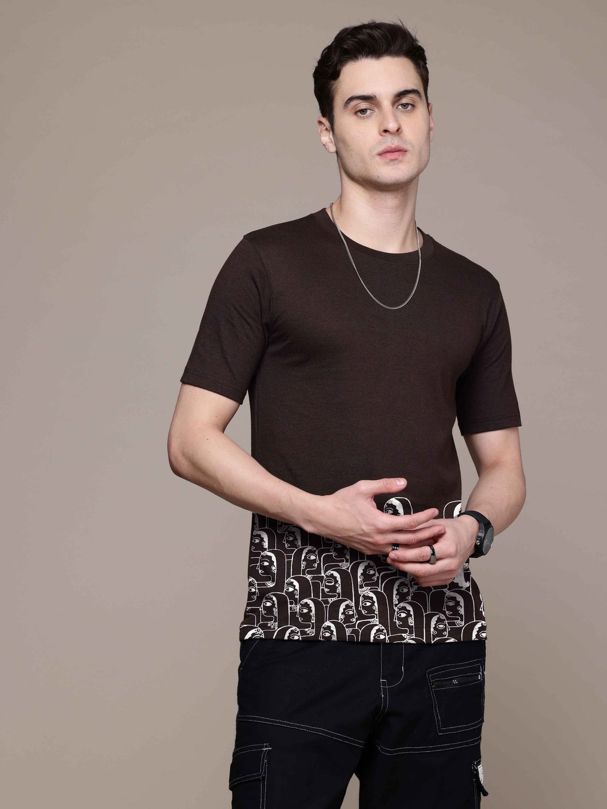 Mens Graphic Regular T Shirt