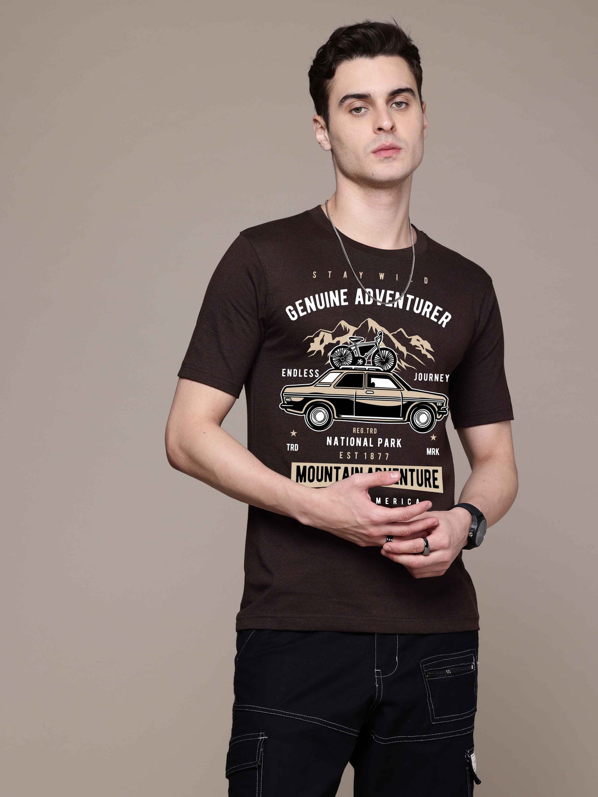 Mens Graphic Regular T Shirt