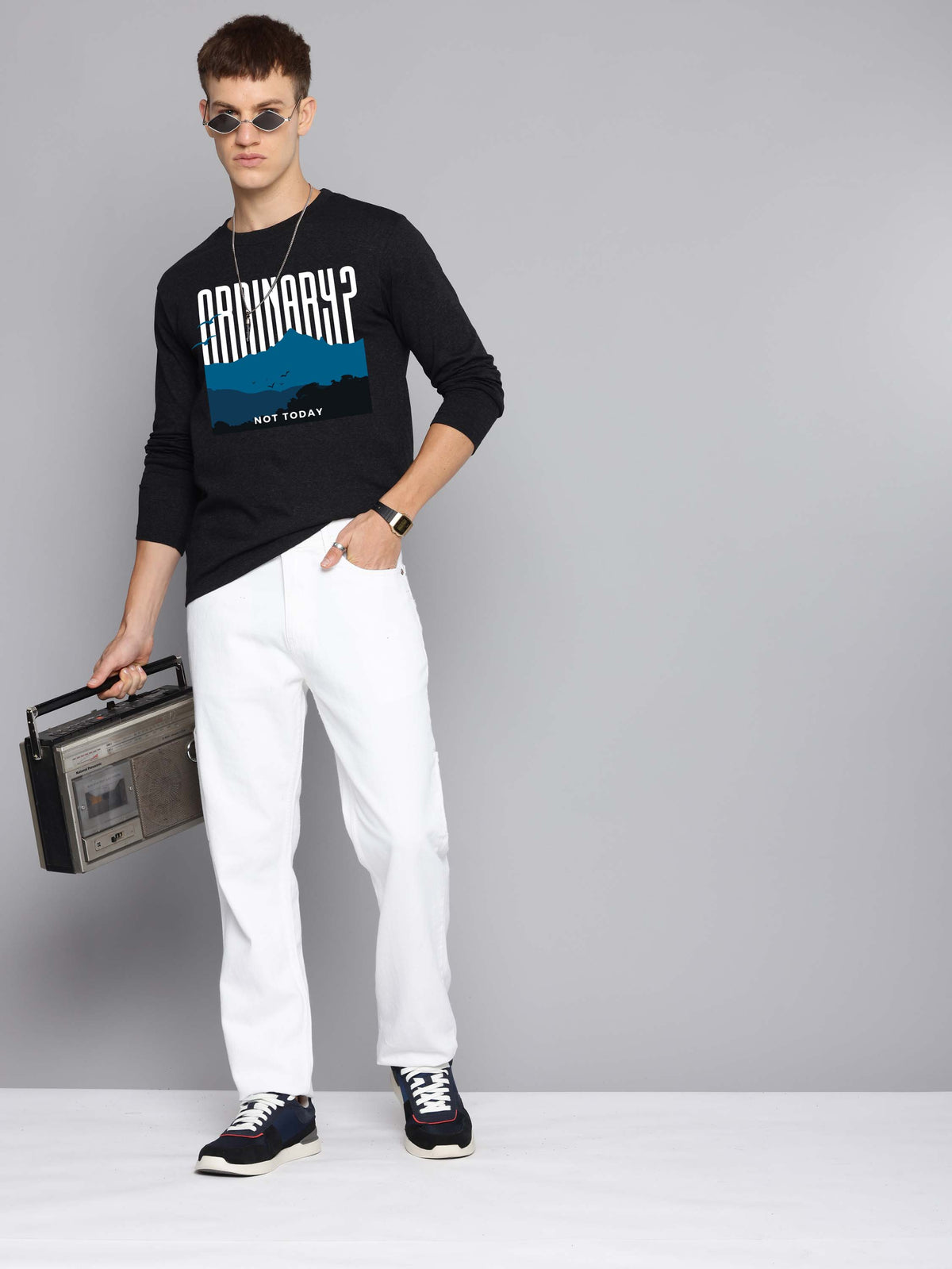 Mens Graphic Long Sleeve
