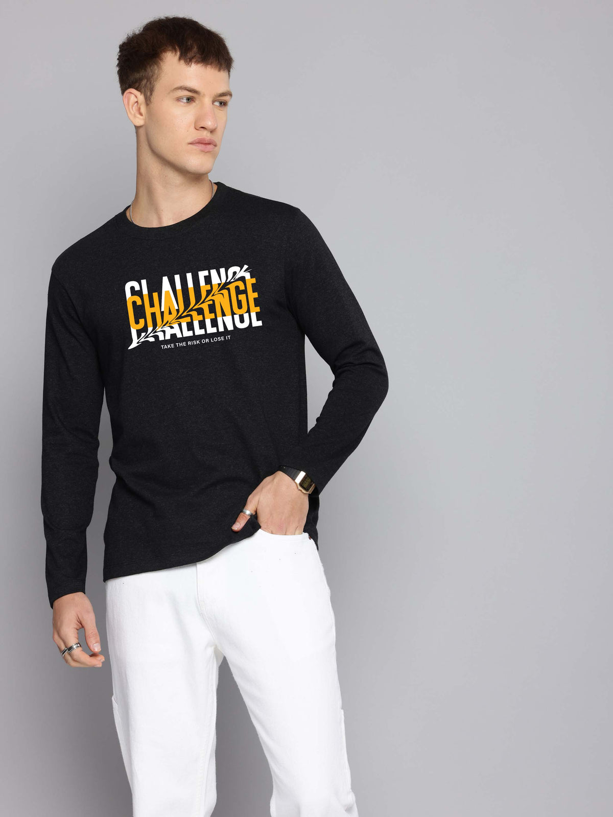 Mens Graphic Long Sleeve