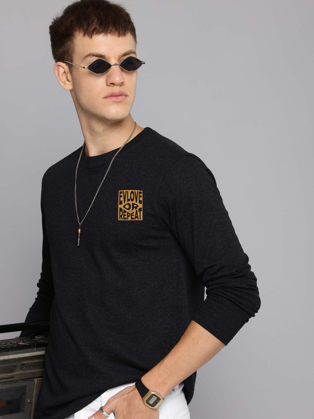 Mens Graphic Long Sleeve