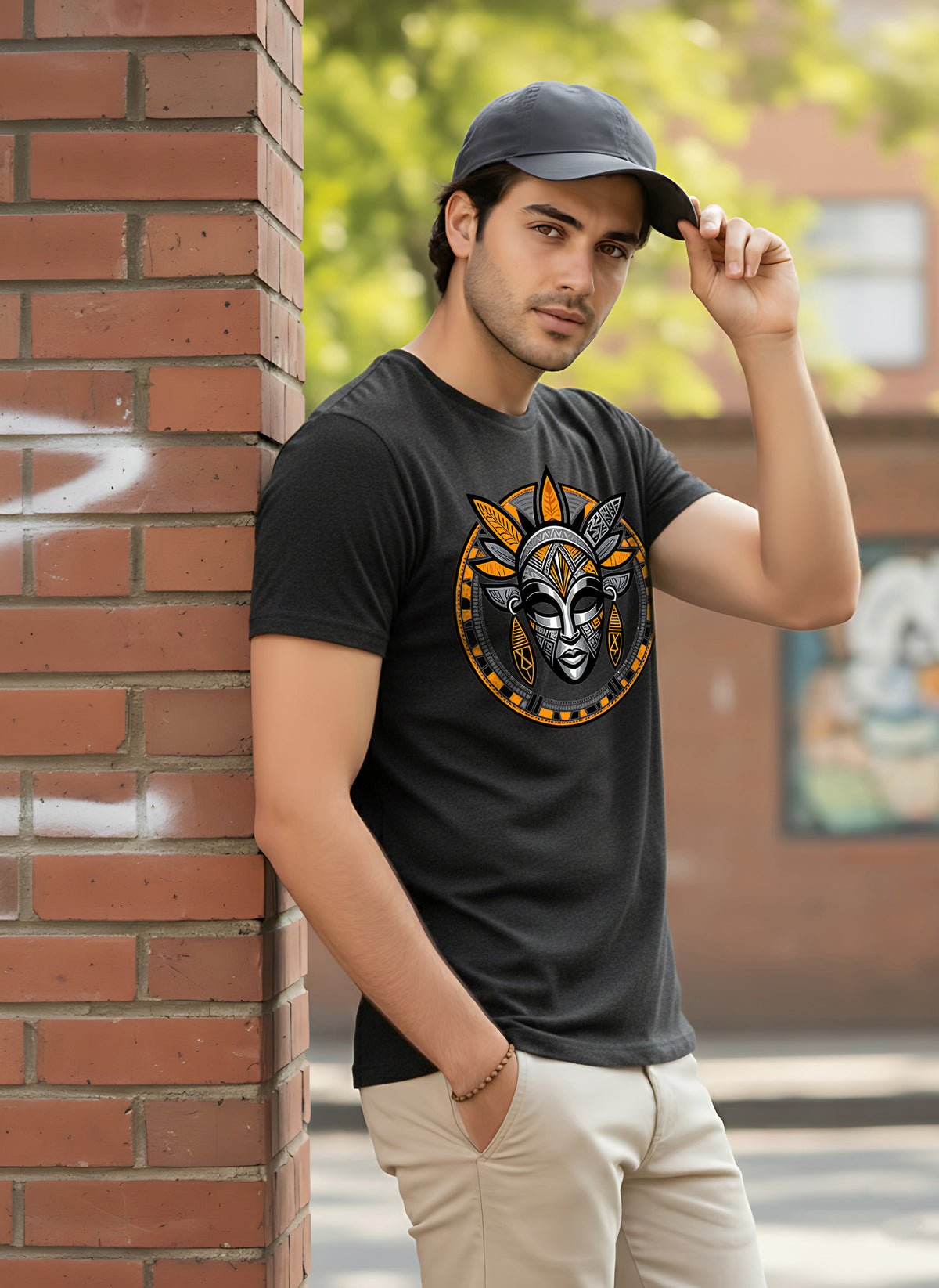 Mens Graphic Regular Half Sleeve T-Shirts