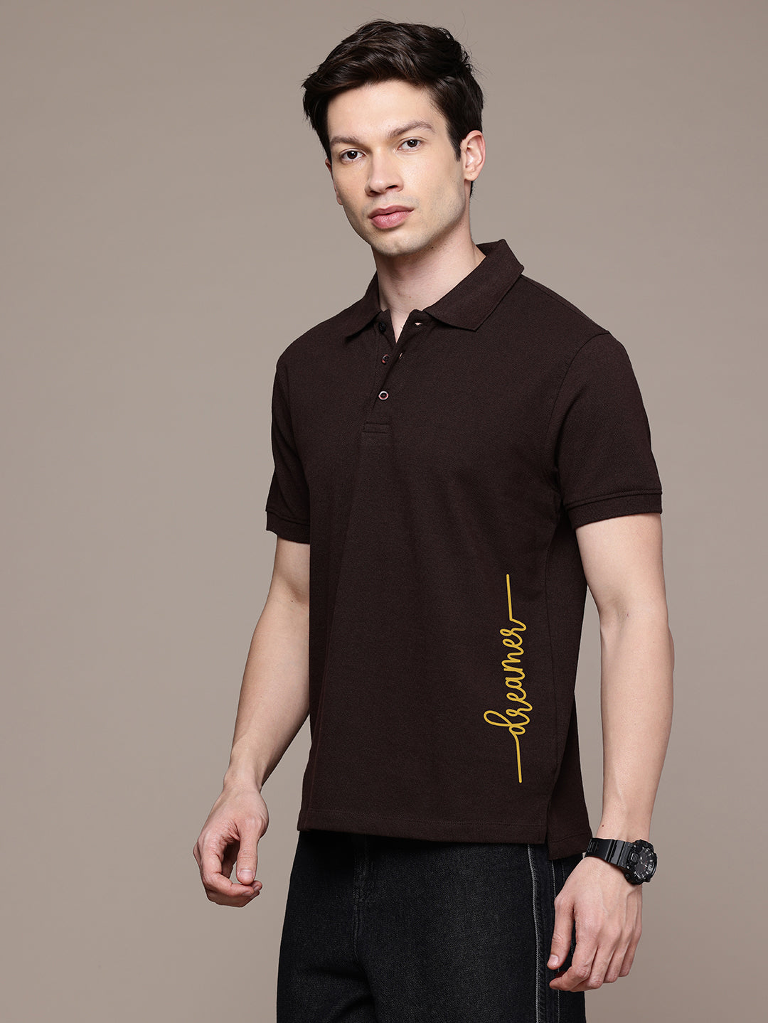 Graphic Polo Dreamer Print T-Shirt
