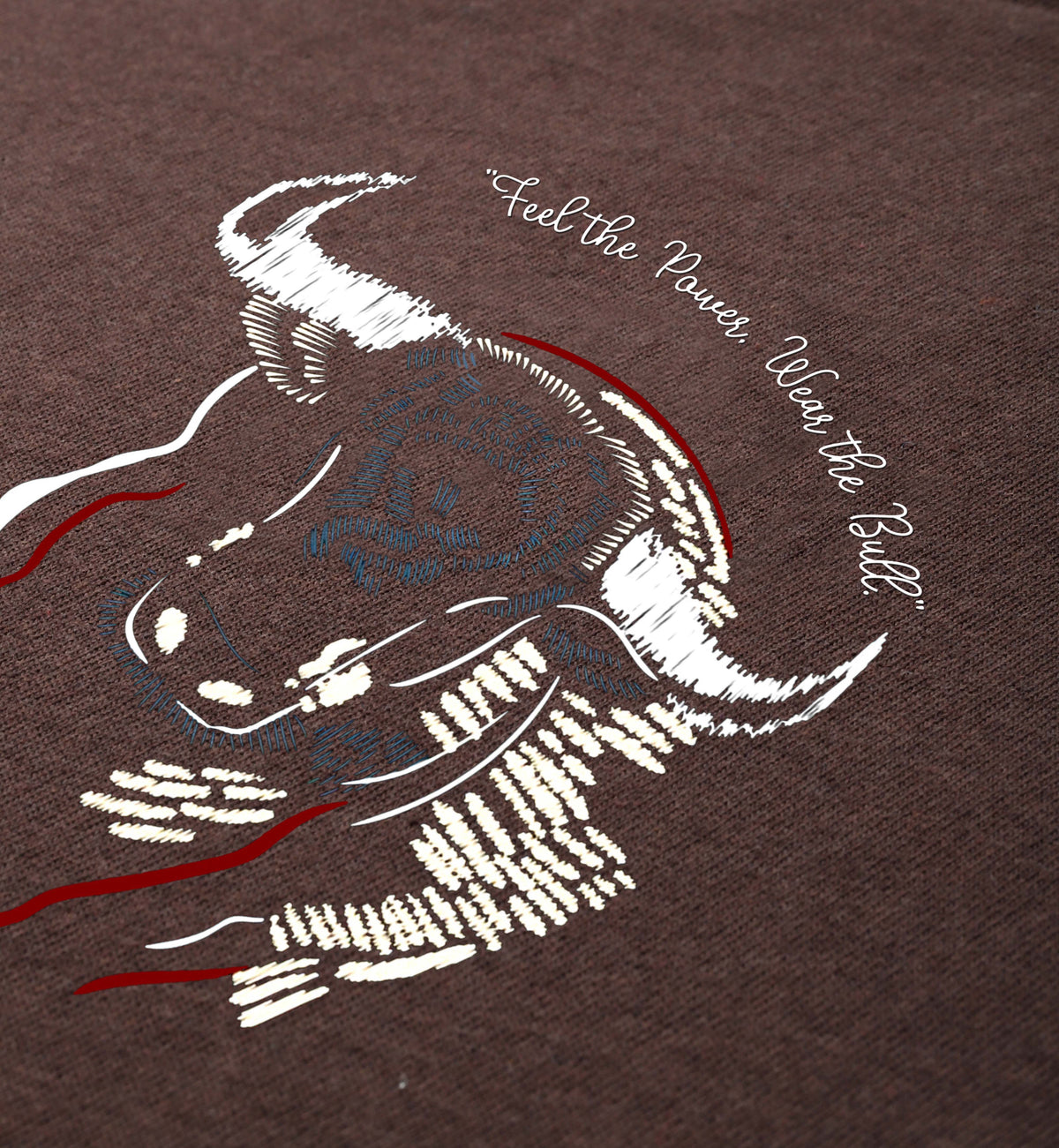 Graphic Oversized Buffalo Print Tshirt