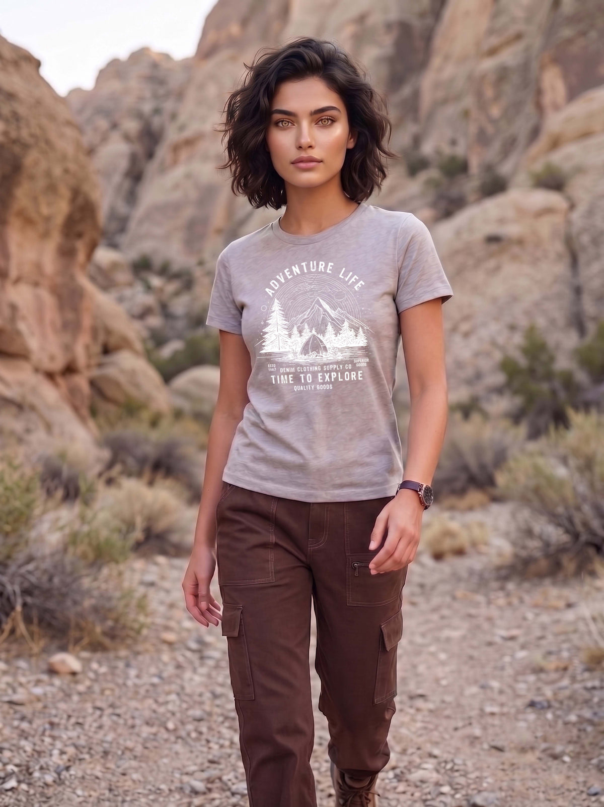 Half Sleeve Womens Regular T-Shirt