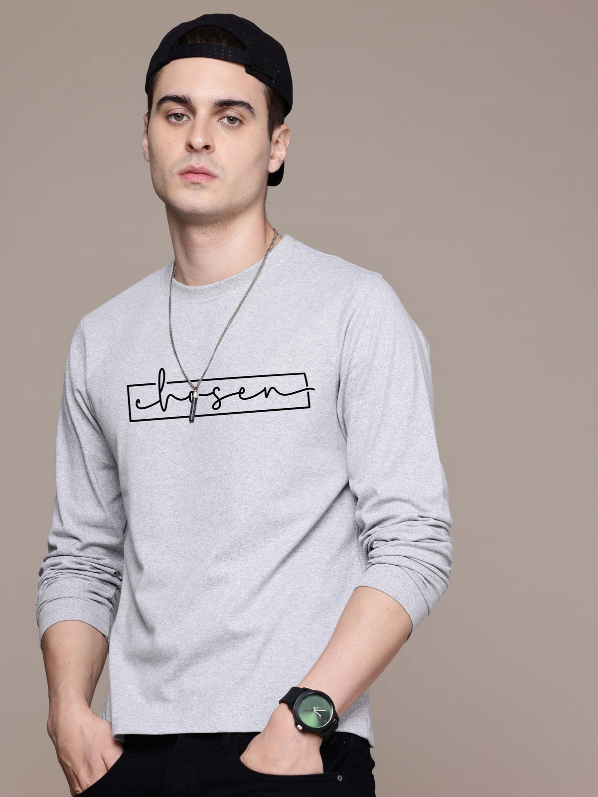 Mens Graphic Long Sleeve