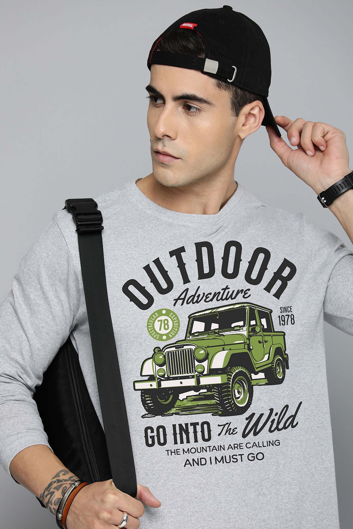 Mens Graphic Long Sleeve
