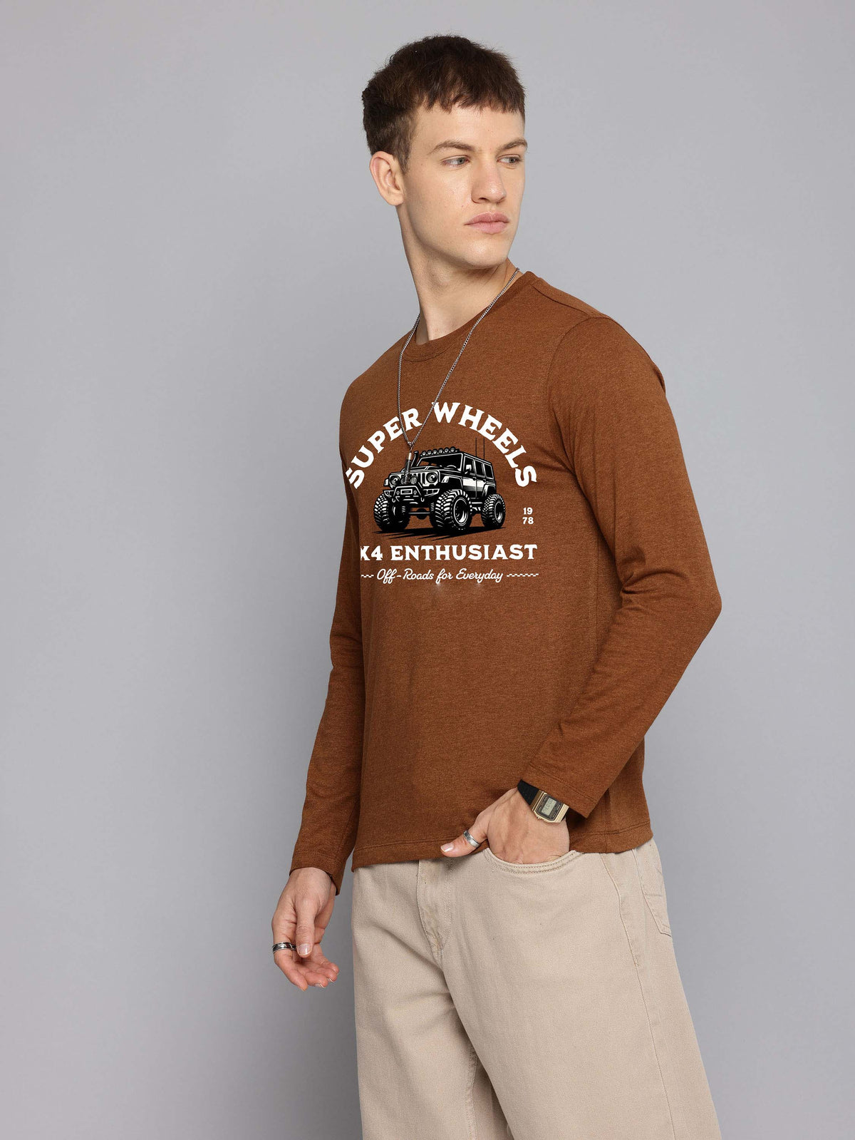 Mens Graphic Long Sleeve