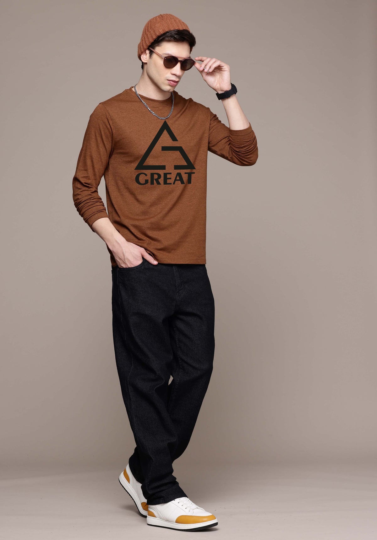 Mens Graphic Long Sleeve