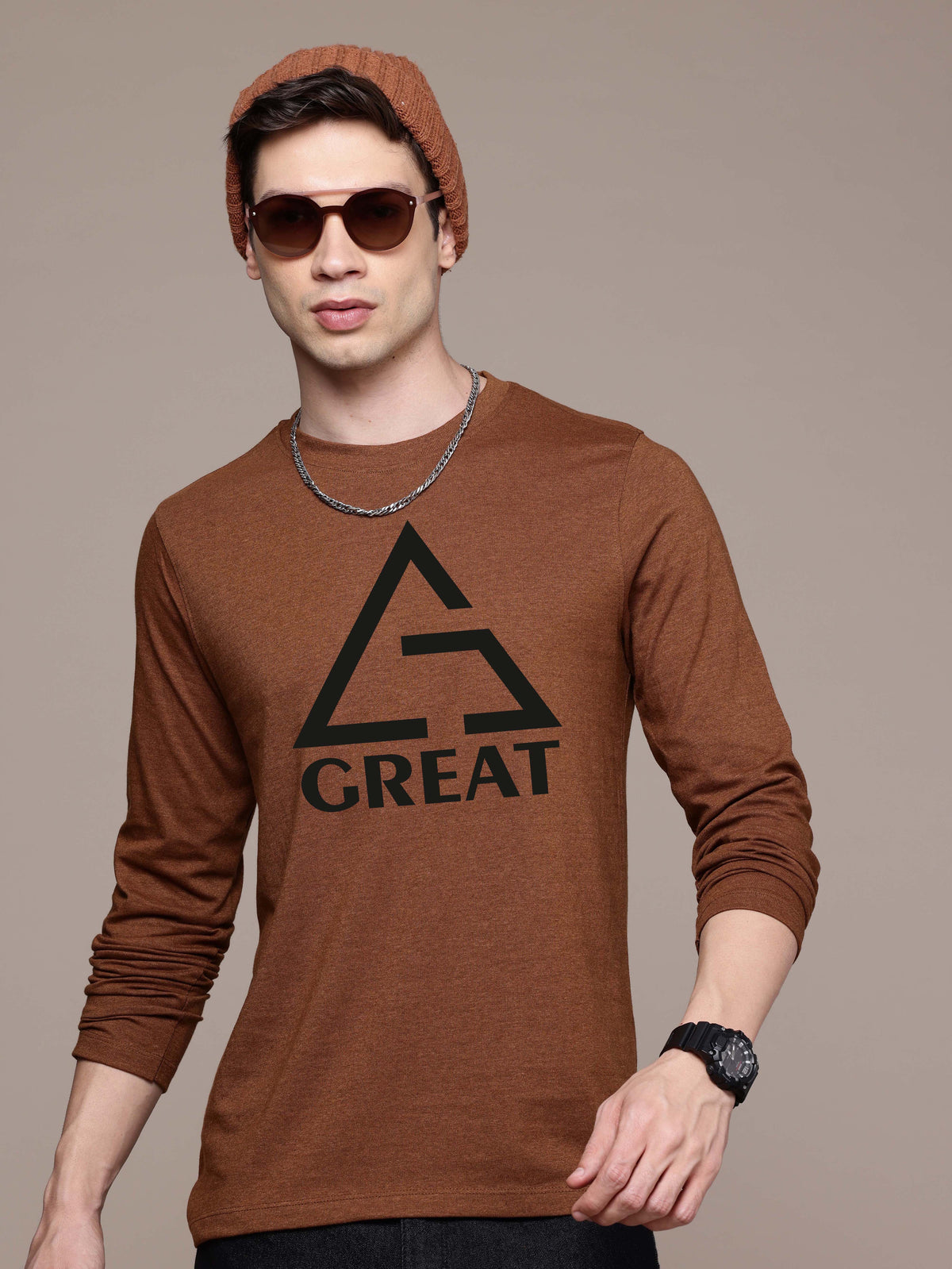Mens Graphic Long Sleeve