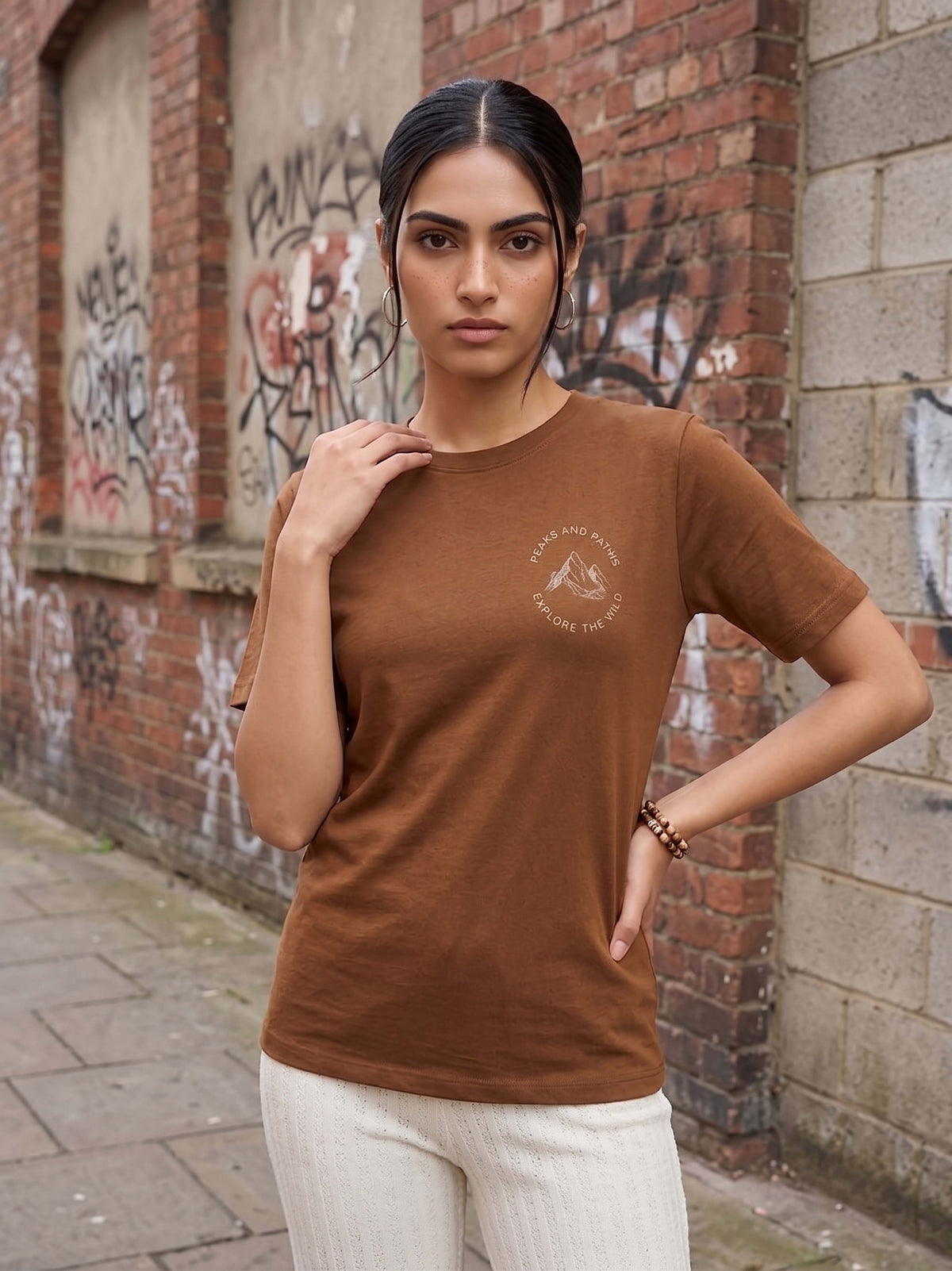 Half Sleeve Womens Regular T-Shirt