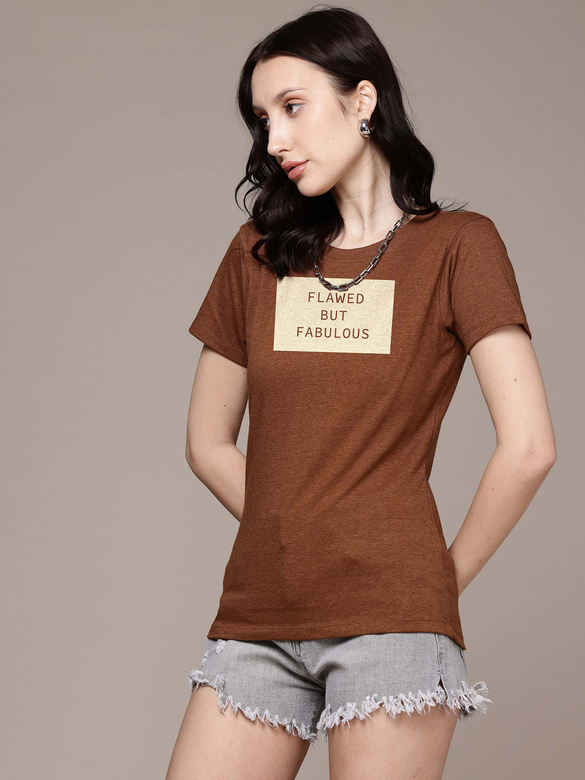 Half Sleeve Womens Regular T-Shirt
