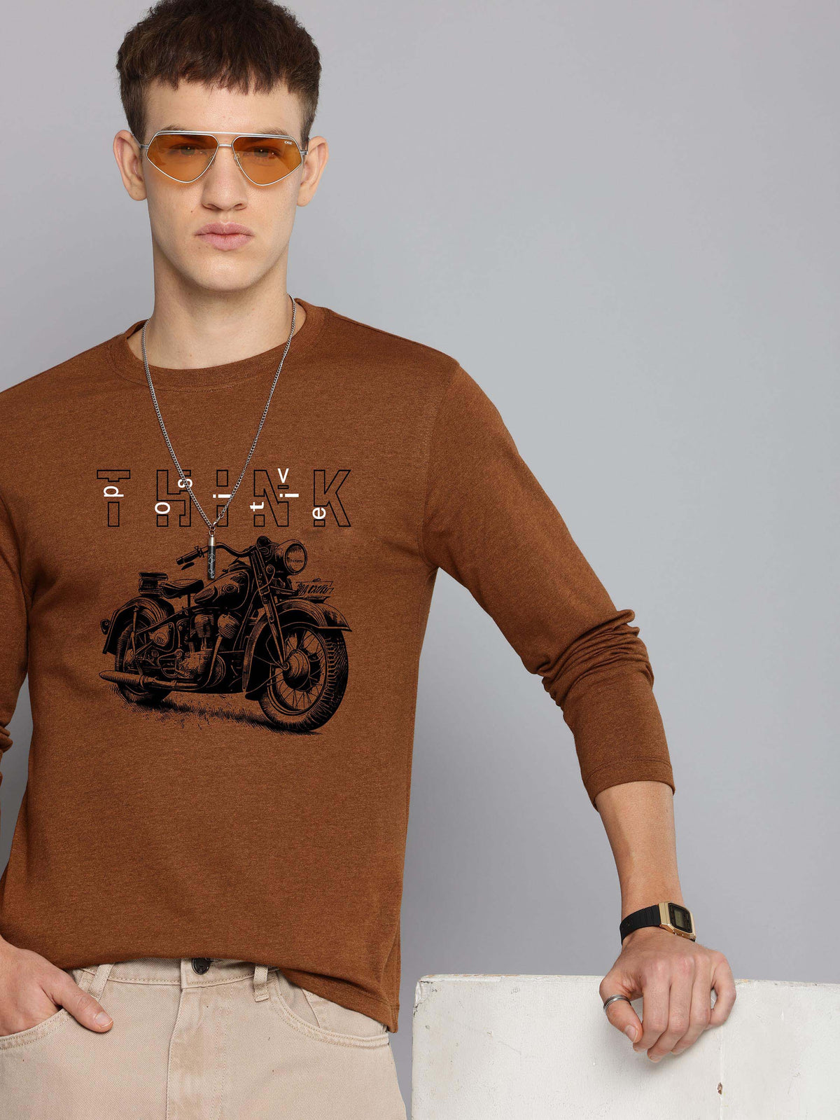 Mens Graphic Long Sleeve