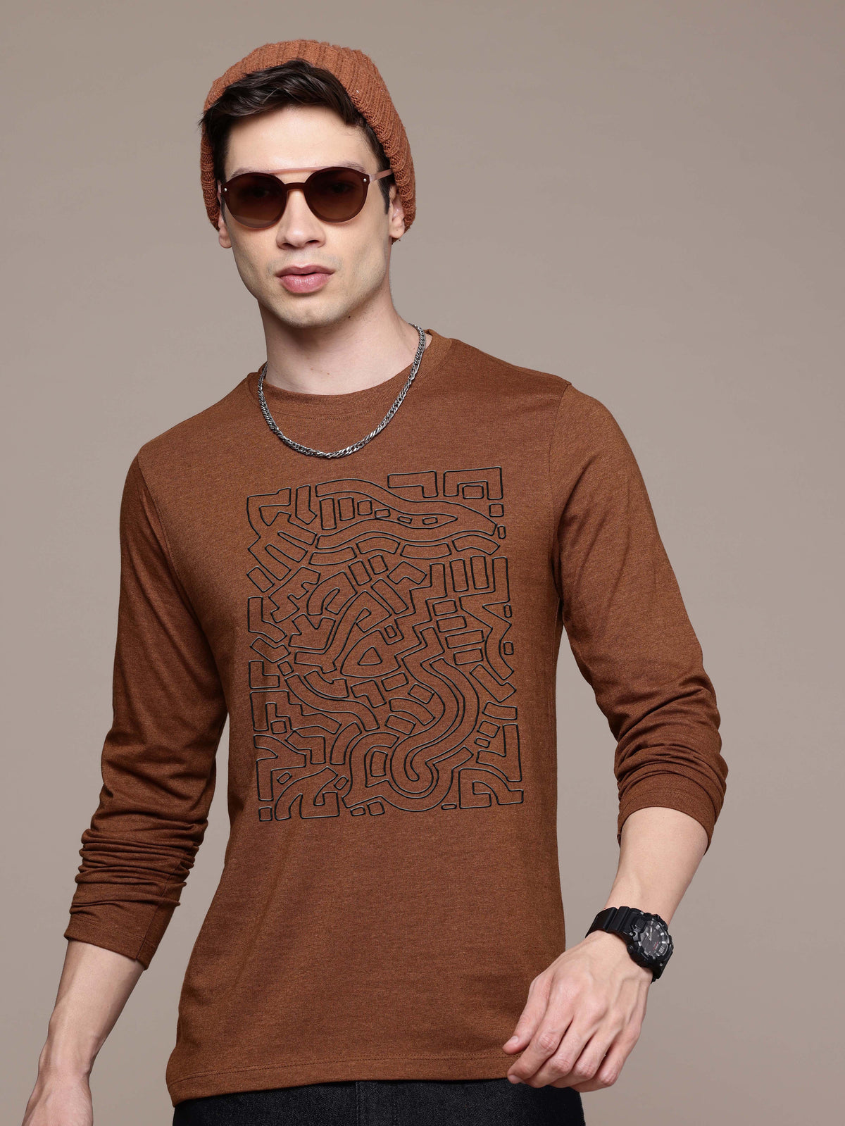 Mens Graphic Long Sleeve