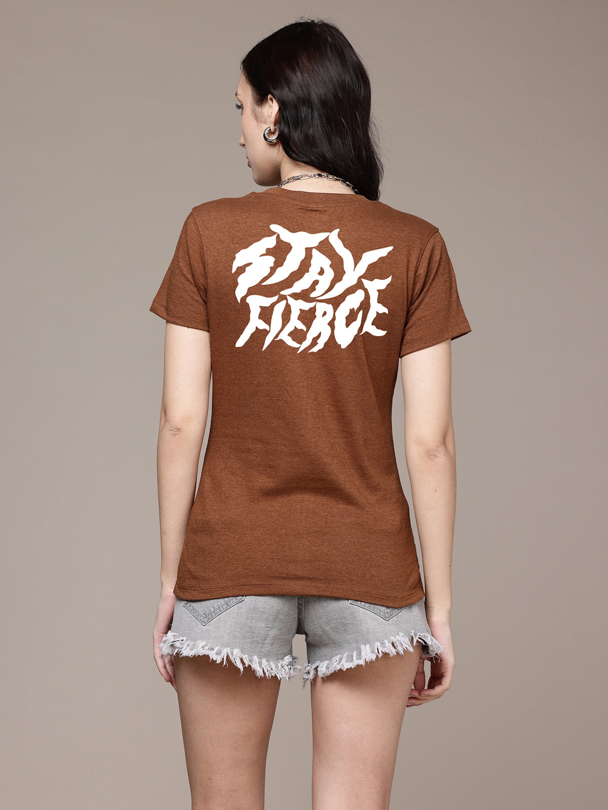 Half Sleeve Womens Regular T-Shirt