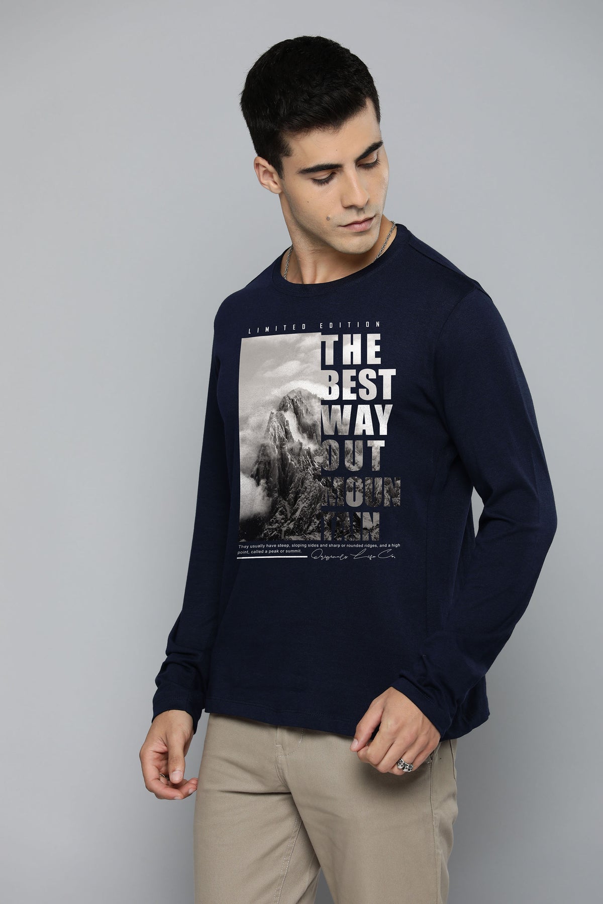 Mens Graphic Long Sleeve