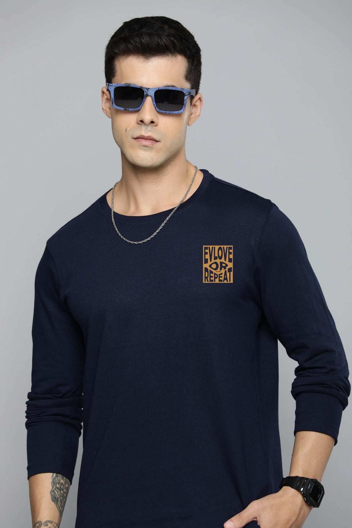 Mens Graphic Long Sleeve