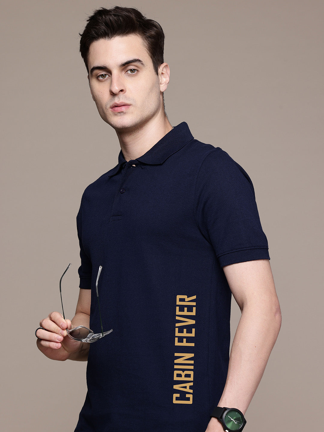 Graphic Polo Cabin Fever Print T-Shirt