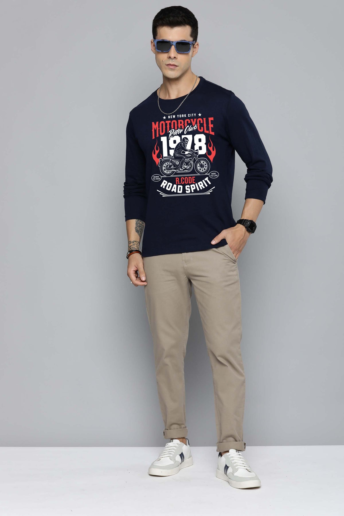 Mens Graphic Long Sleeve
