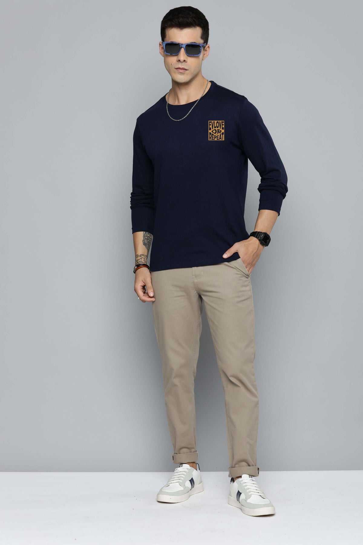 Mens Graphic Long Sleeve