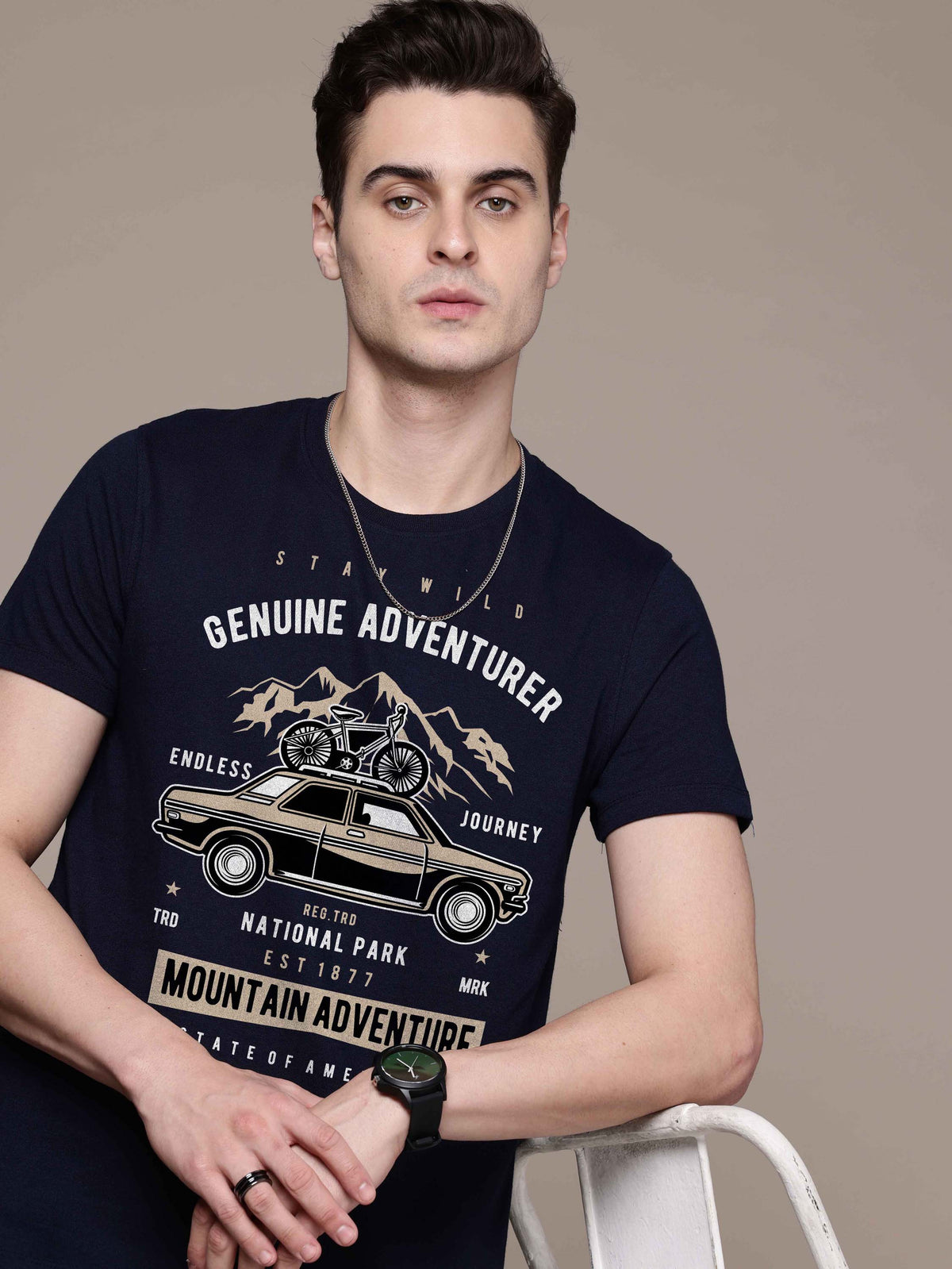 Mens Graphic Regular T Shirt