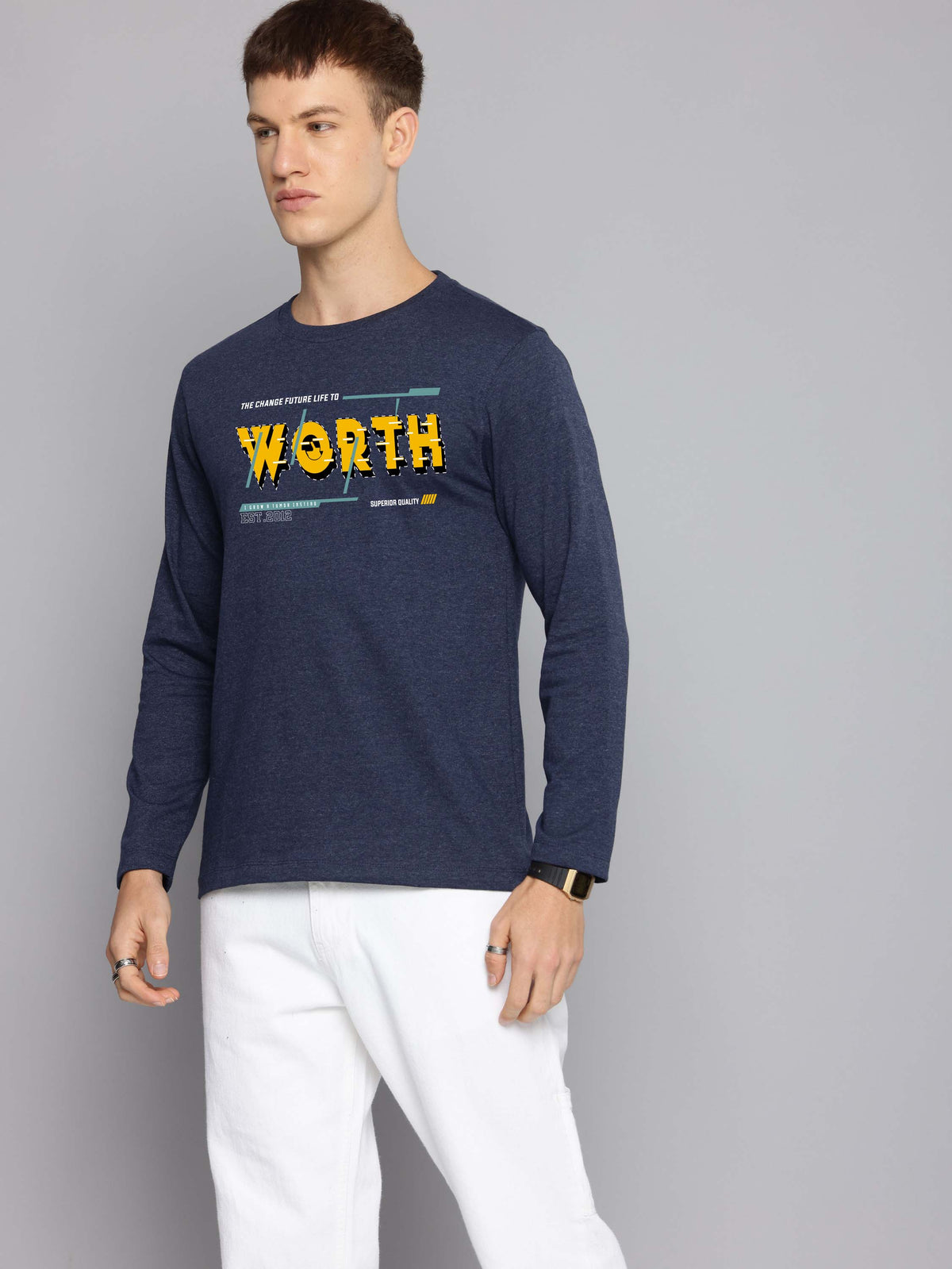 Mens Graphic Long Sleeve