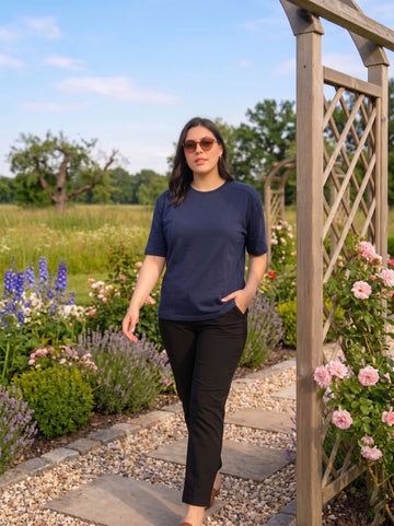 Navy Plus Size T-Shirt