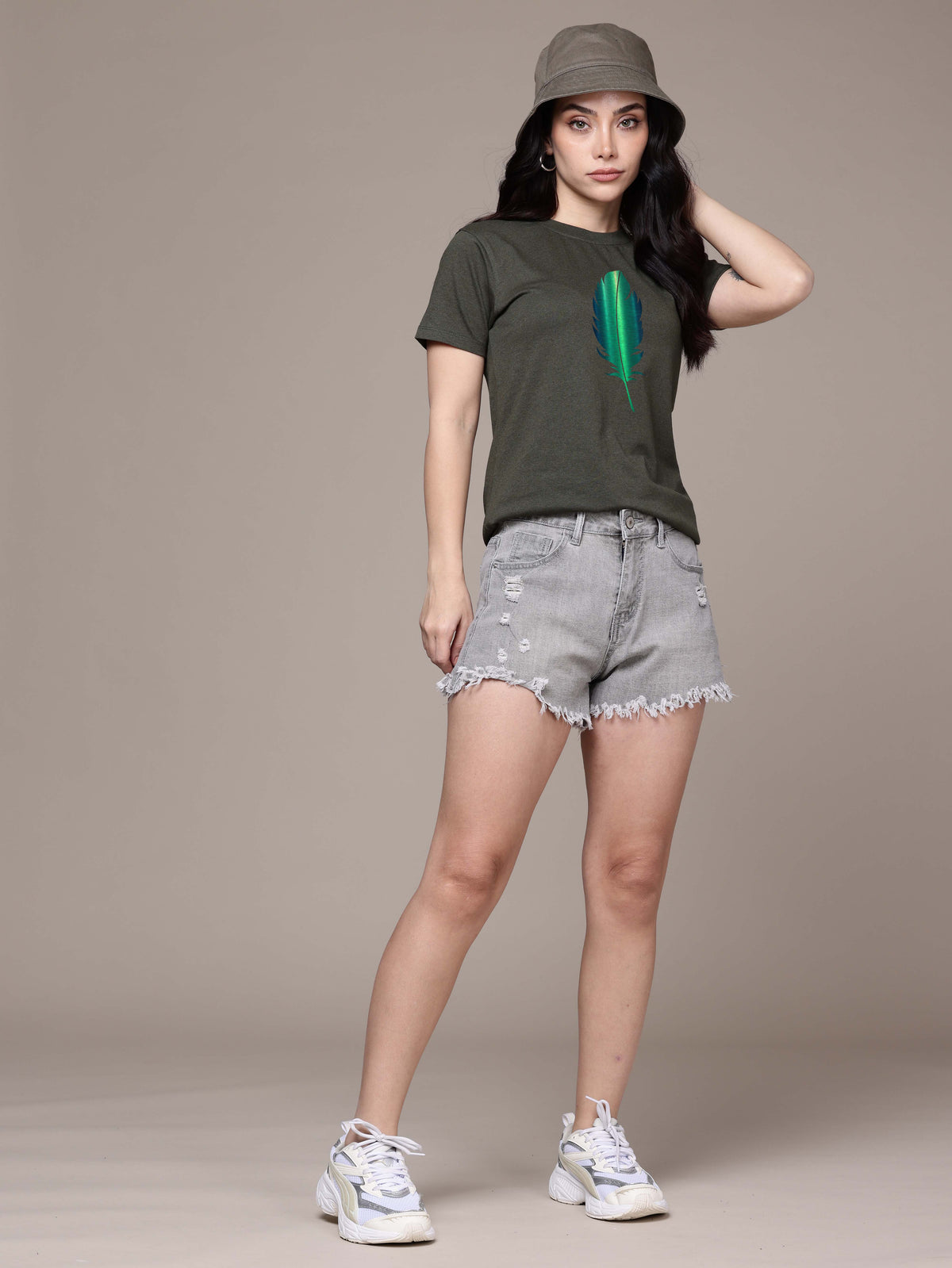 Half Sleeve Womens Regular T-Shirt
