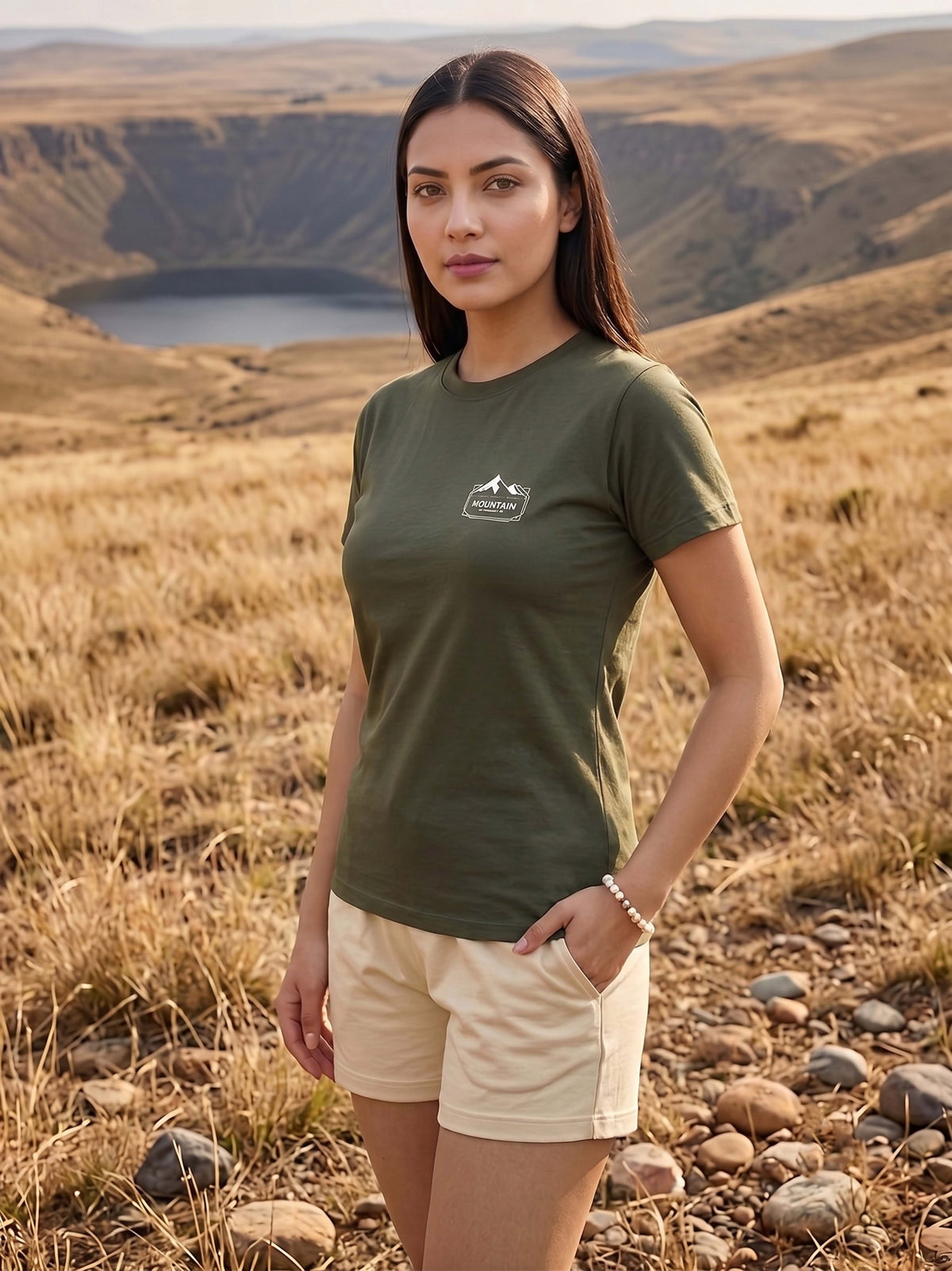 Half Sleeve Womens Regular T-Shirt
