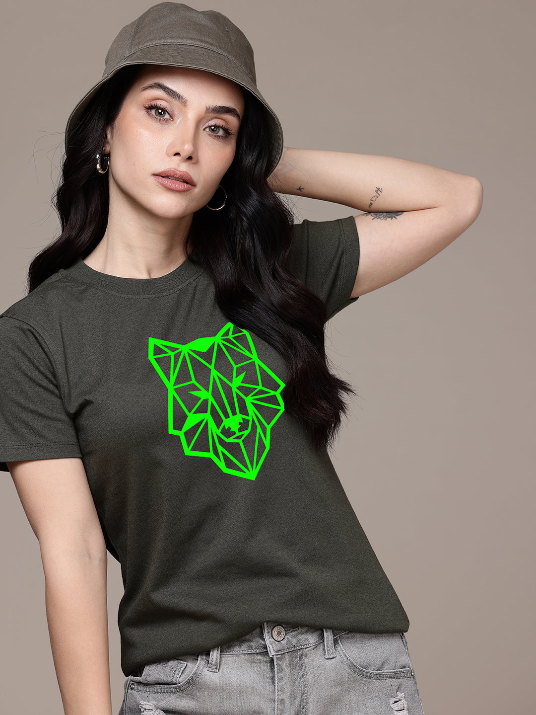 Half Sleeve Womens Regular T-Shirt