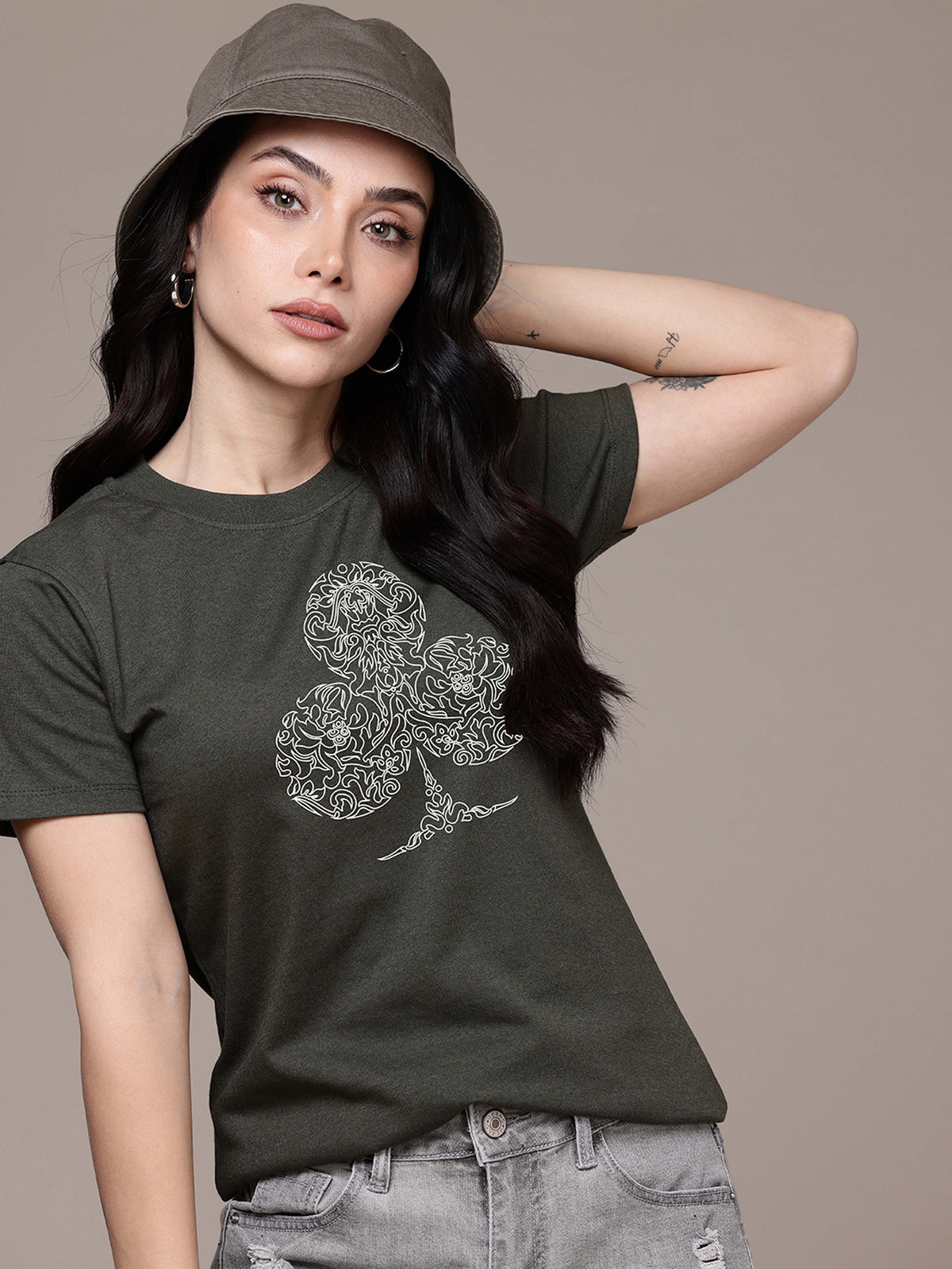 Half Sleeve Womens Regular T-Shirt