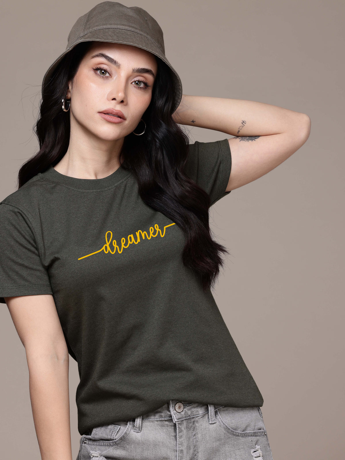 Half Sleeve Womens Regular T-Shirt
