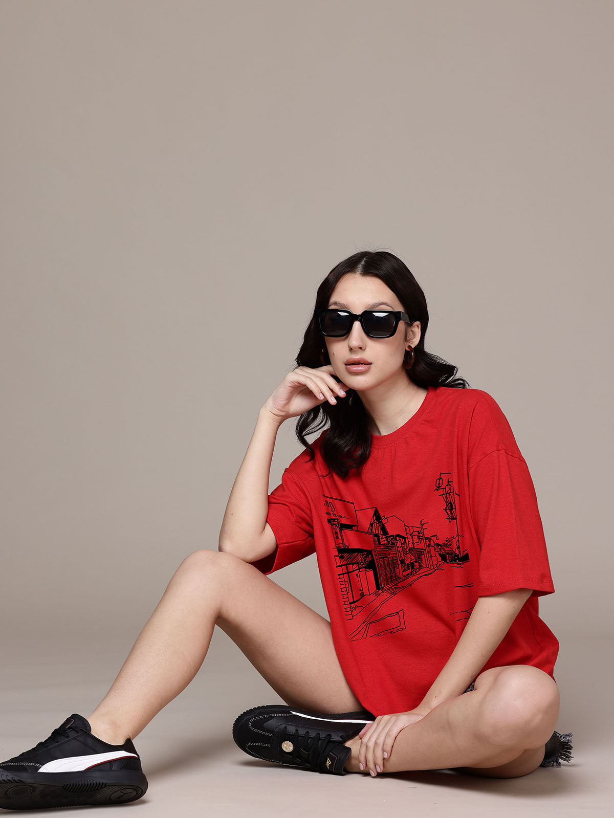 Graphic Oversized Tshirt