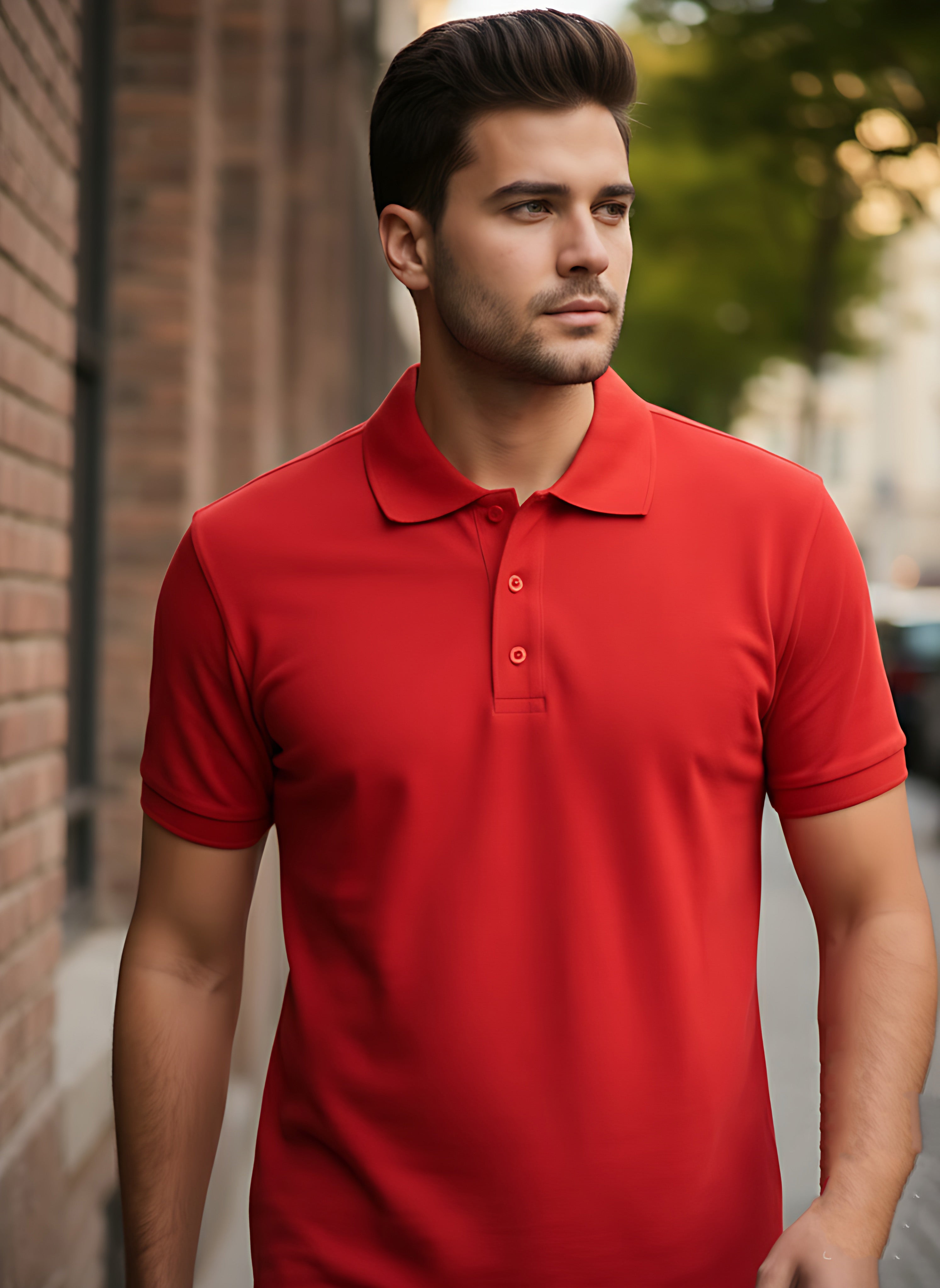 Red Polo T-Shirt
