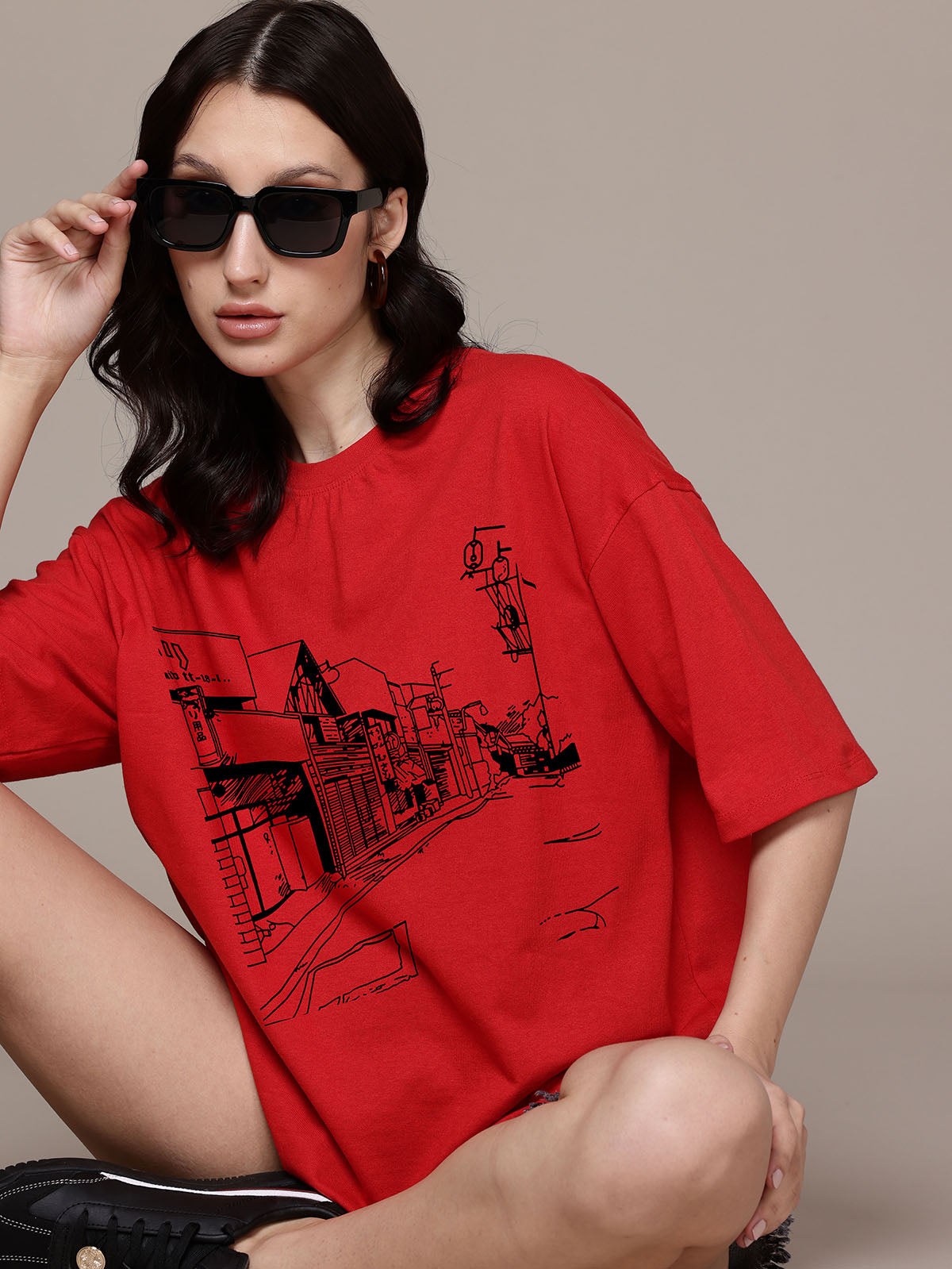 Graphic Oversized Tshirt