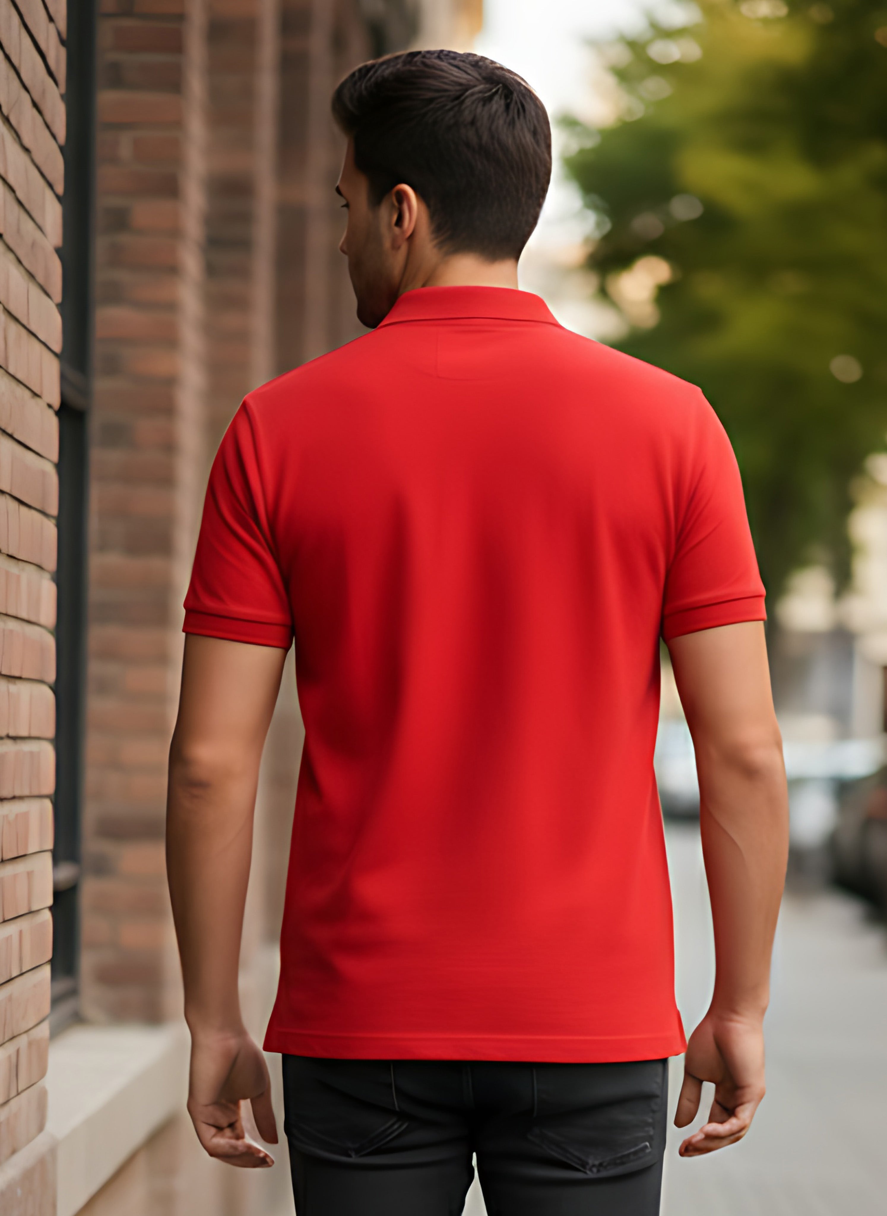 Red Polo T-Shirt