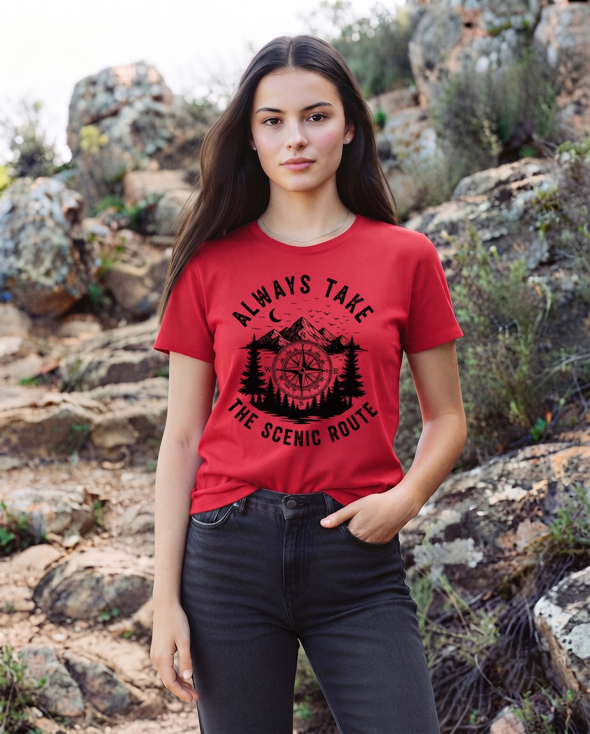 Half Sleeve Womens Regular T-Shirt