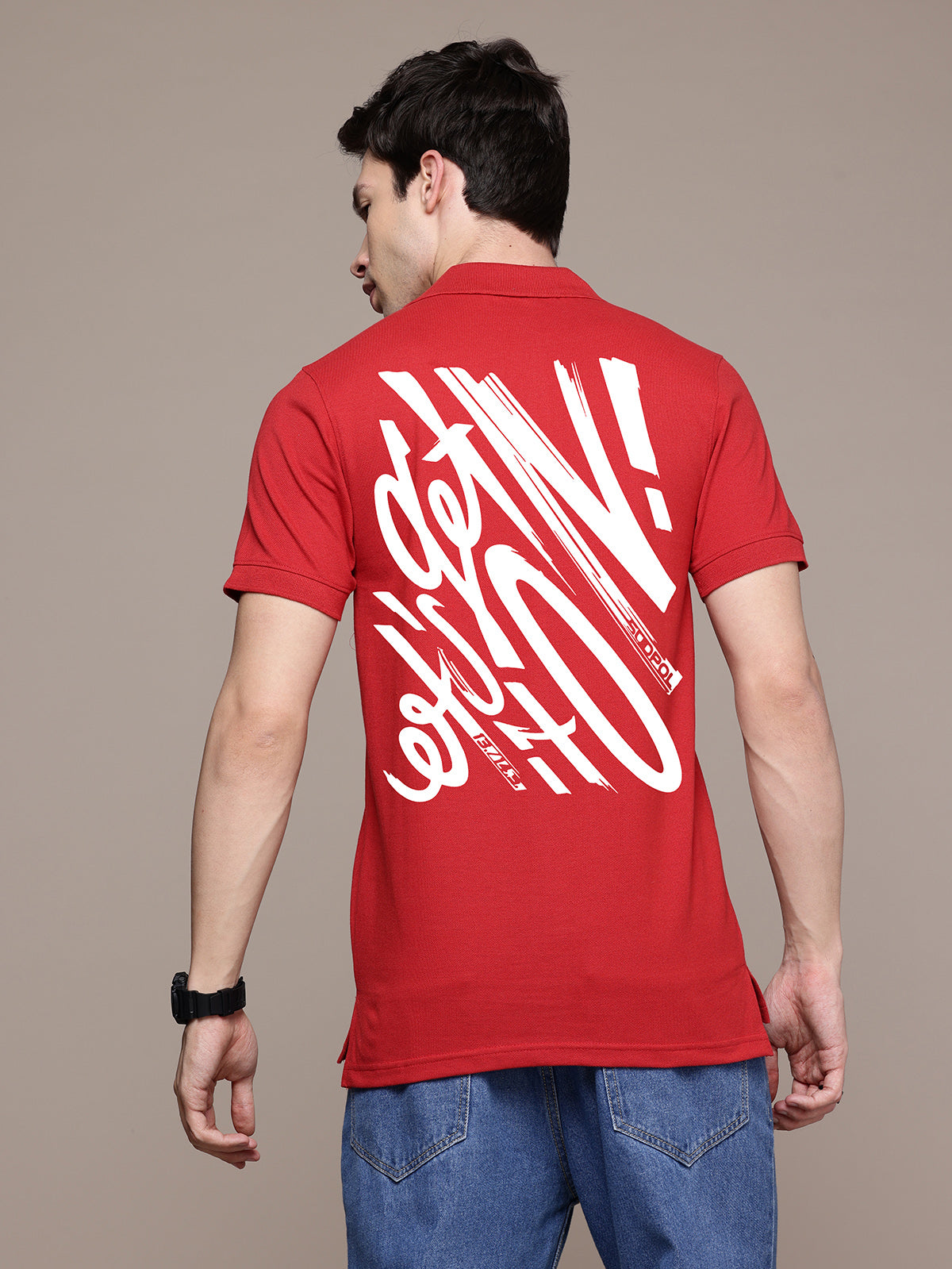 Graphic Polo T-Shirt