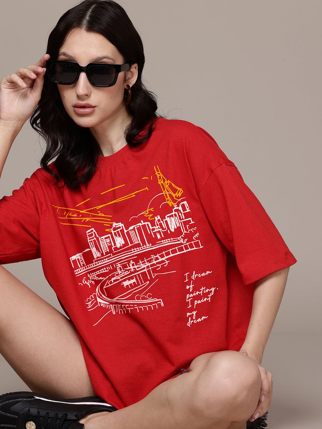 Graphic Oversized Tshirt