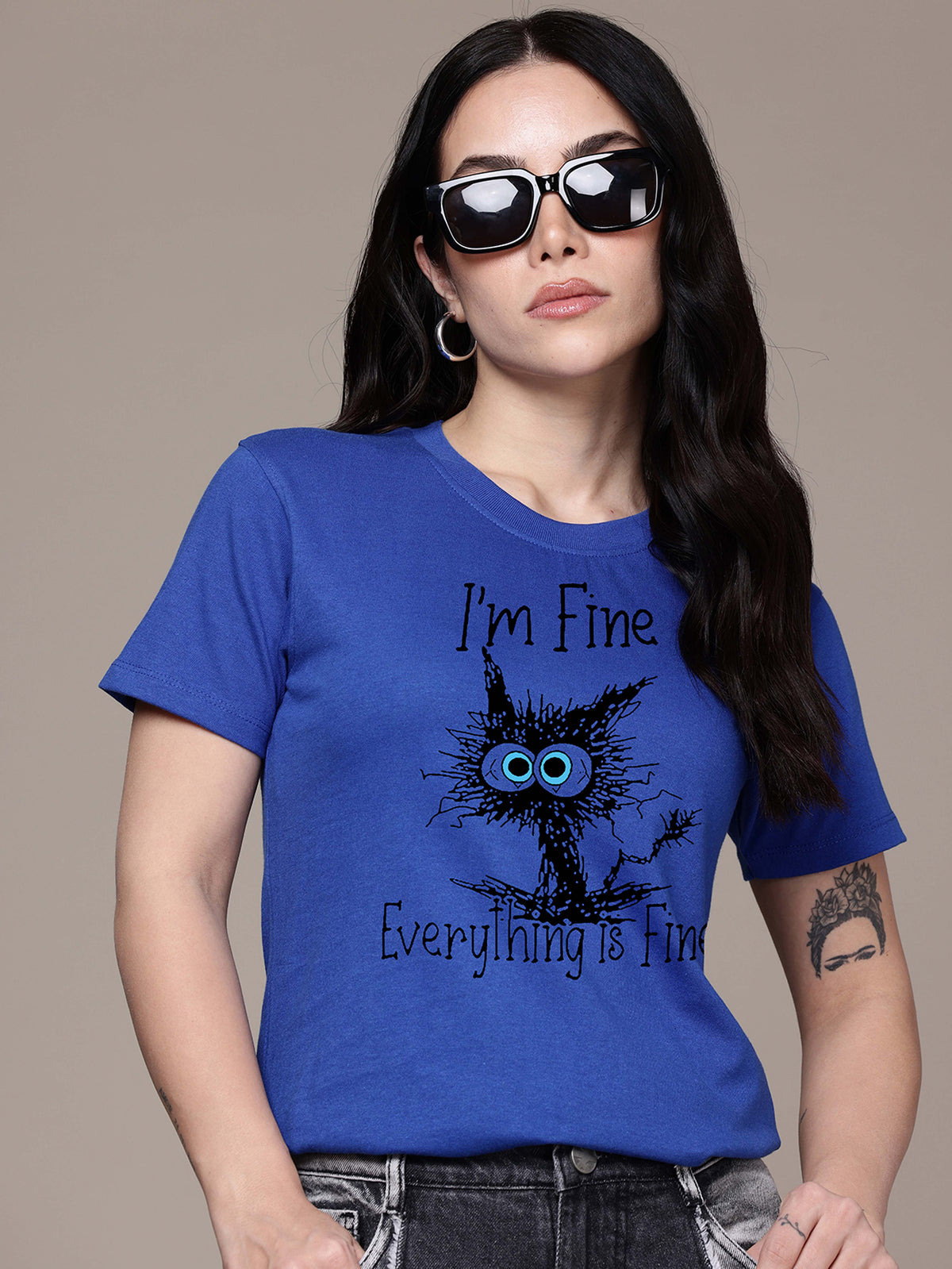 Half Sleeve Womens Regular T-Shirt