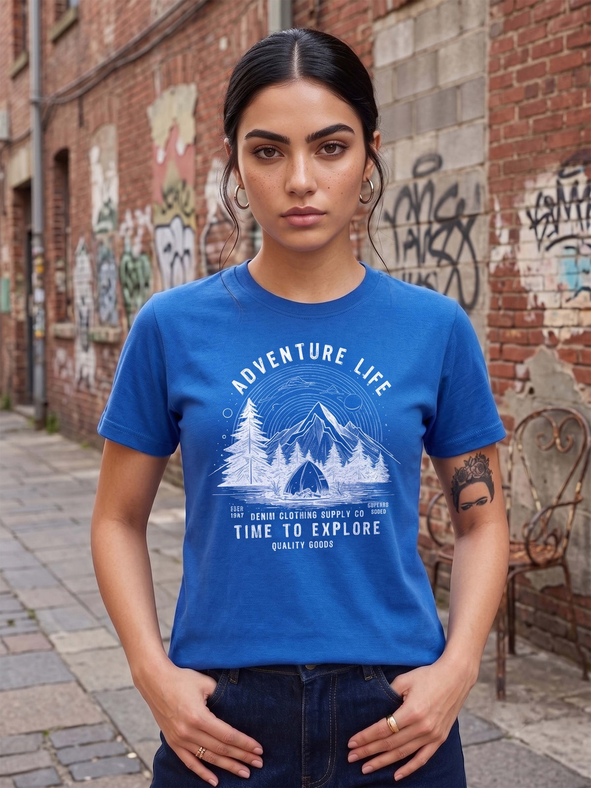 Half Sleeve Womens Regular T-Shirt