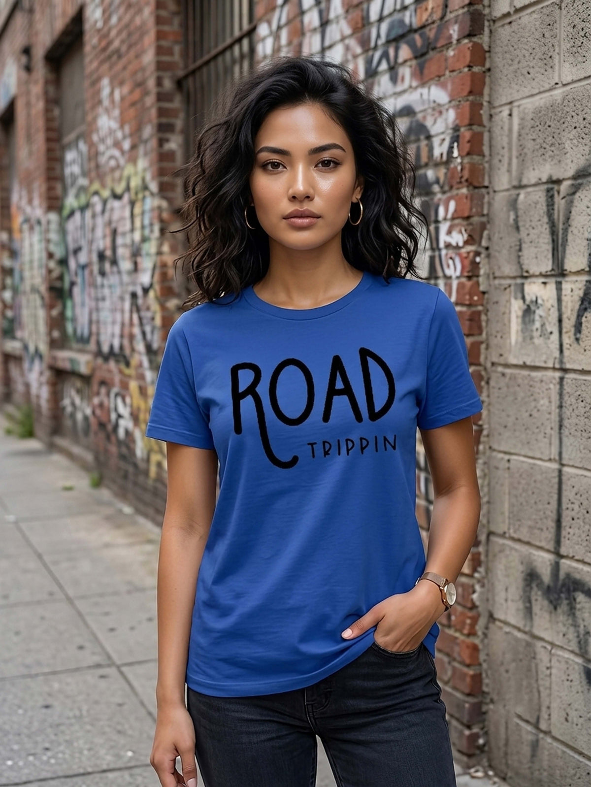 Half Sleeve Womens Regular T-Shirt