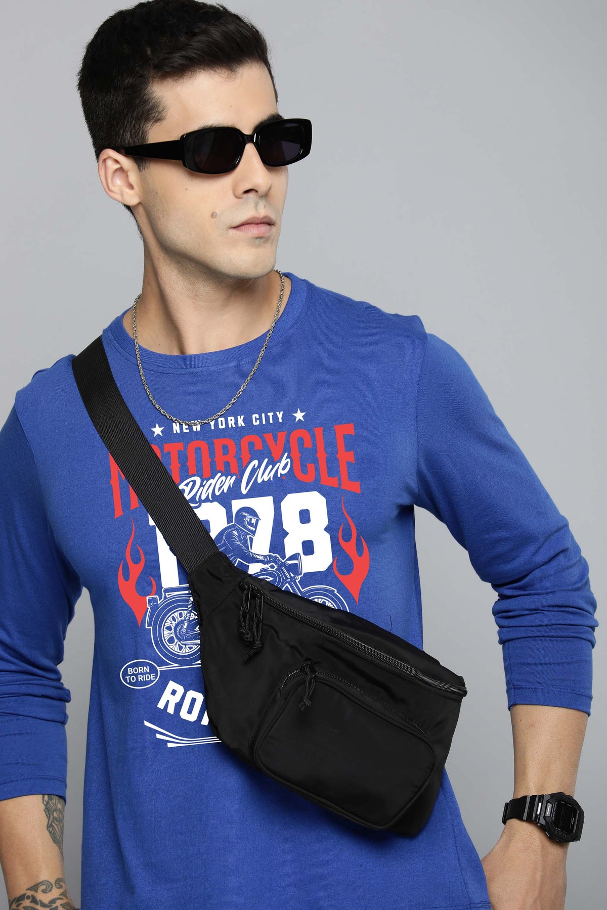 Mens Graphic Long Sleeve