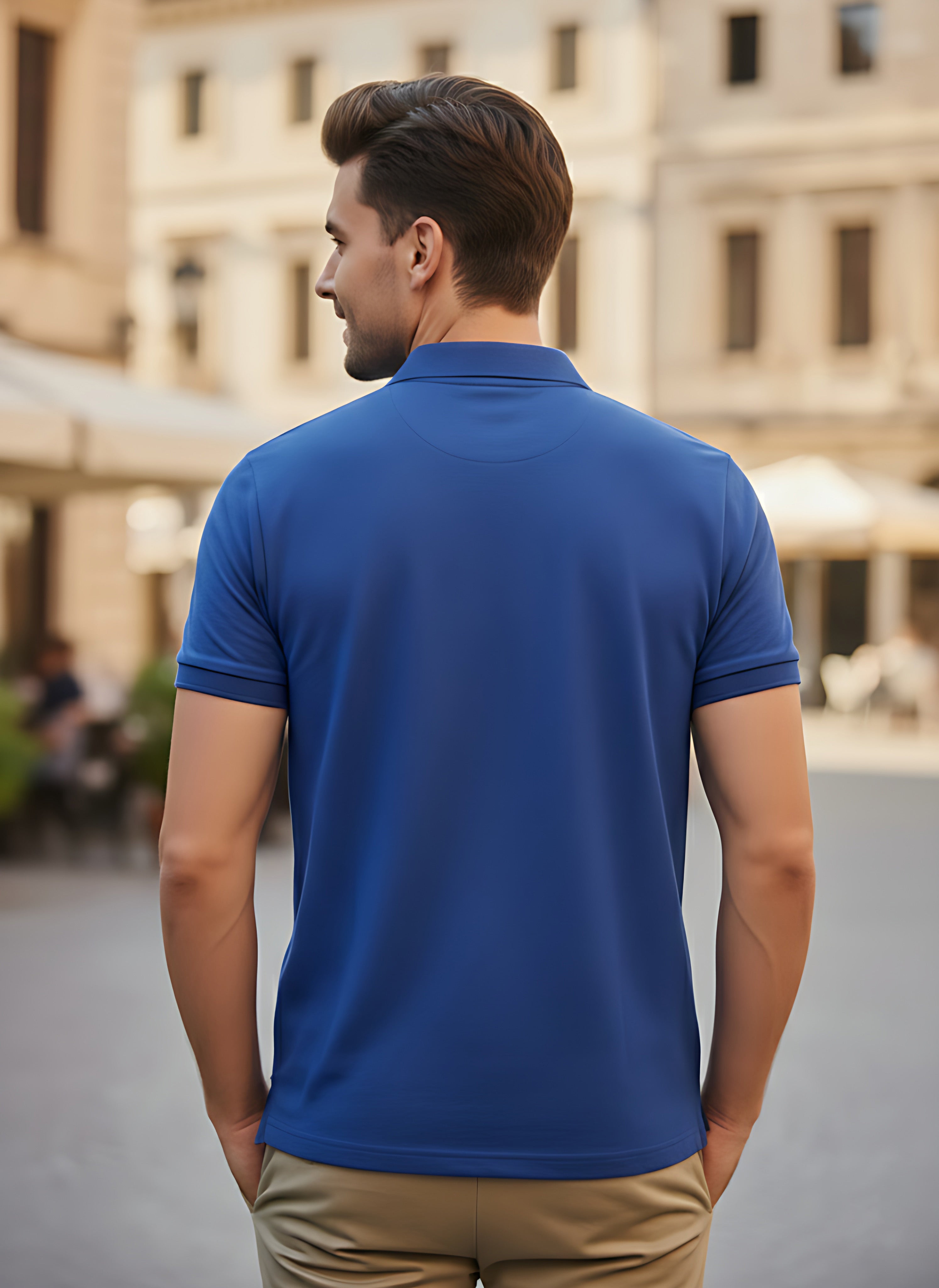 Royal Blue Polo T-Shirt
