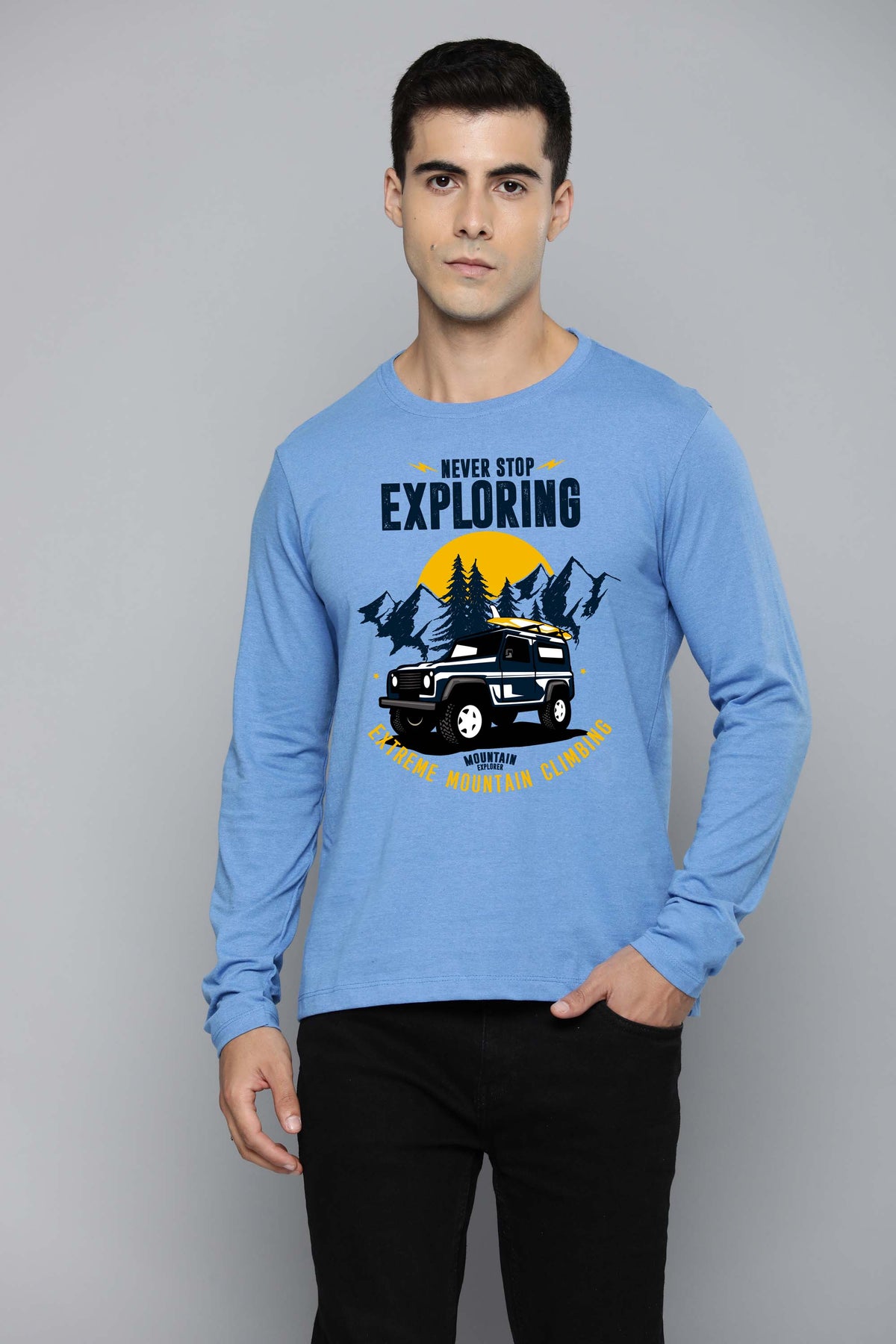 Mens Graphic Long Sleeve