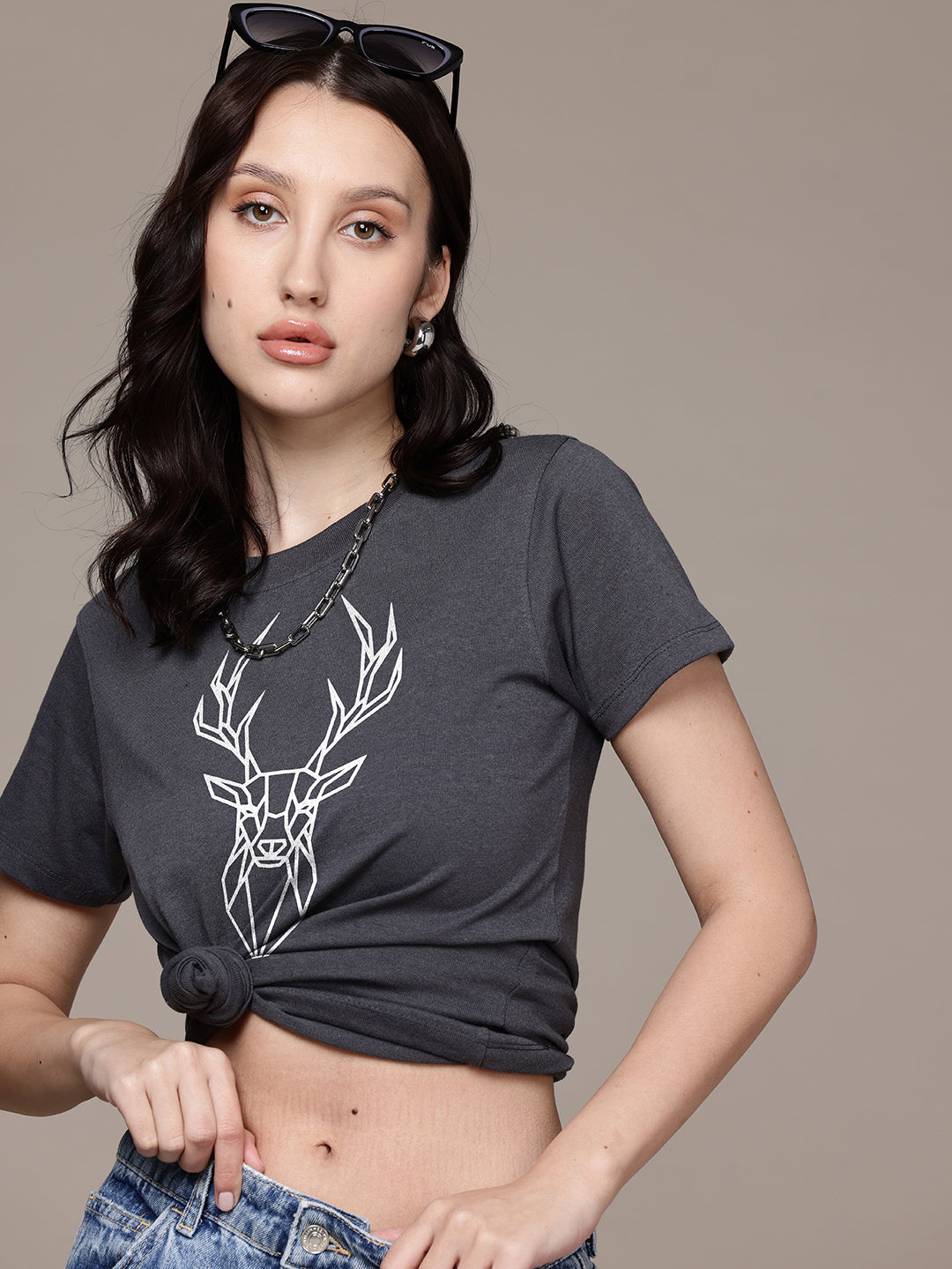 Half Sleeve Womens Regular T-Shirt