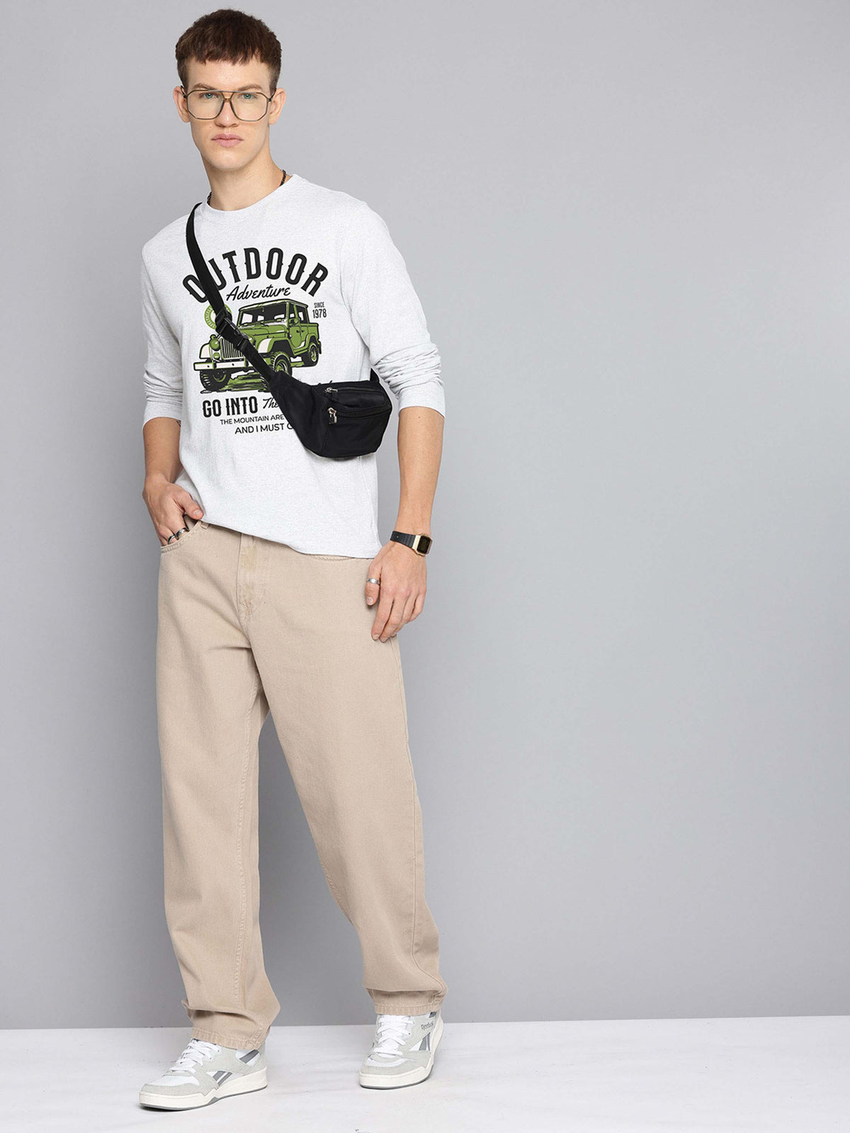 Mens Graphic Long Sleeve