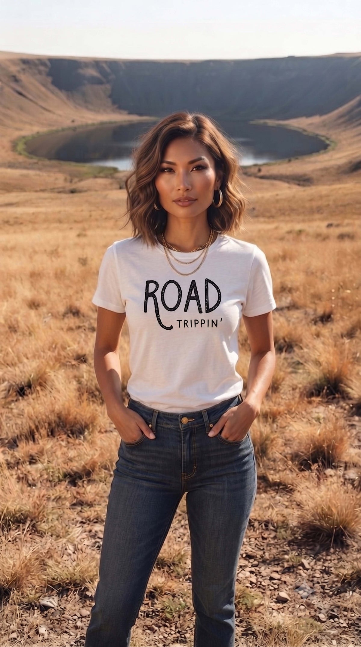 Half Sleeve Womens Regular T-Shirt