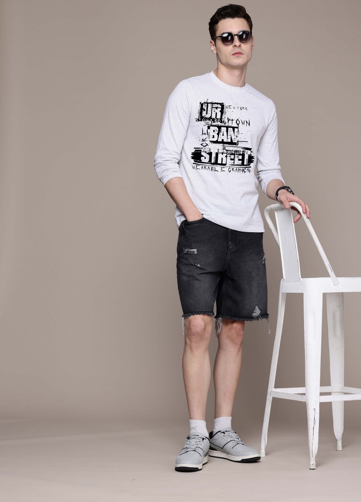 Mens Graphic Long Sleeve T-Shirts